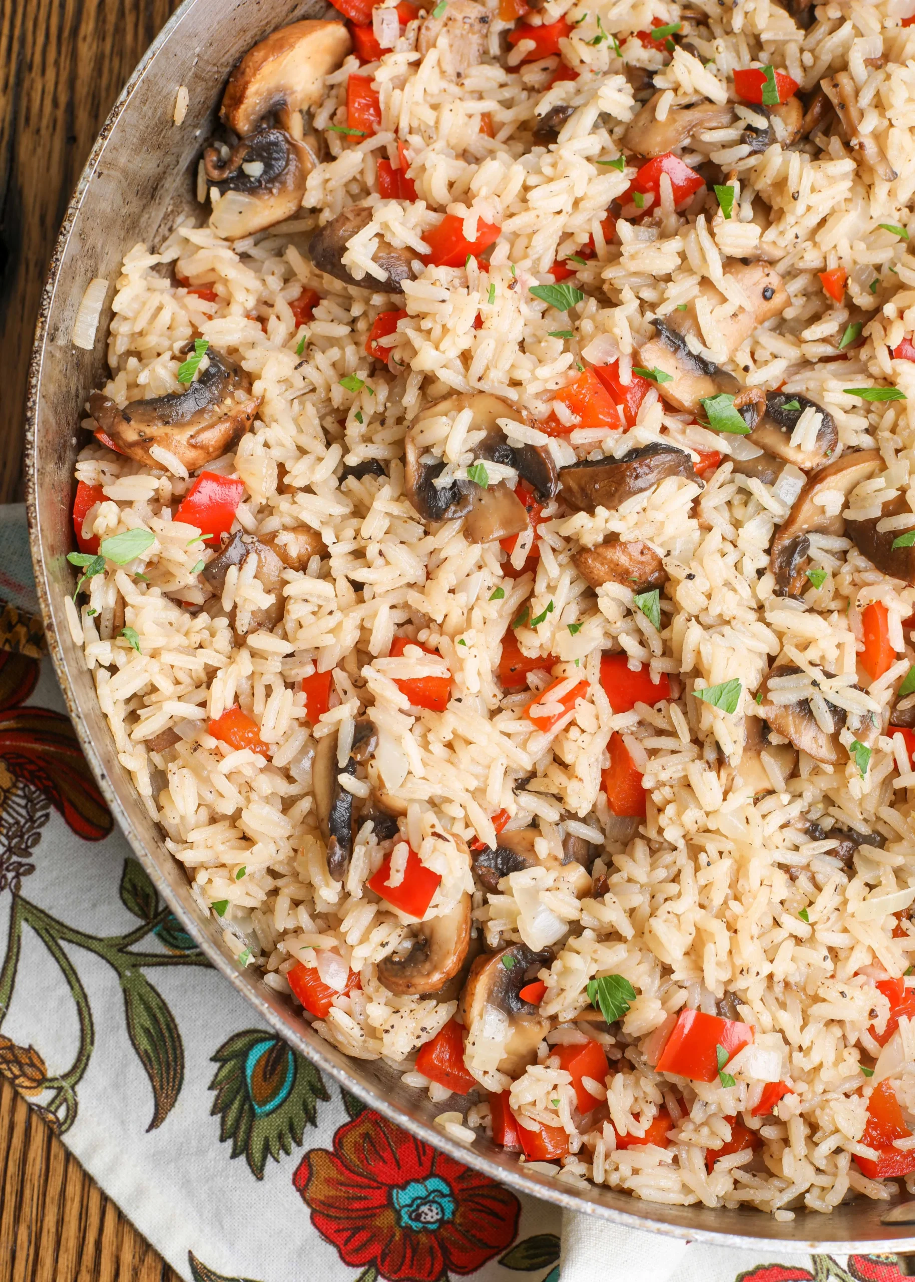 Red Pepper Rice Pilaf