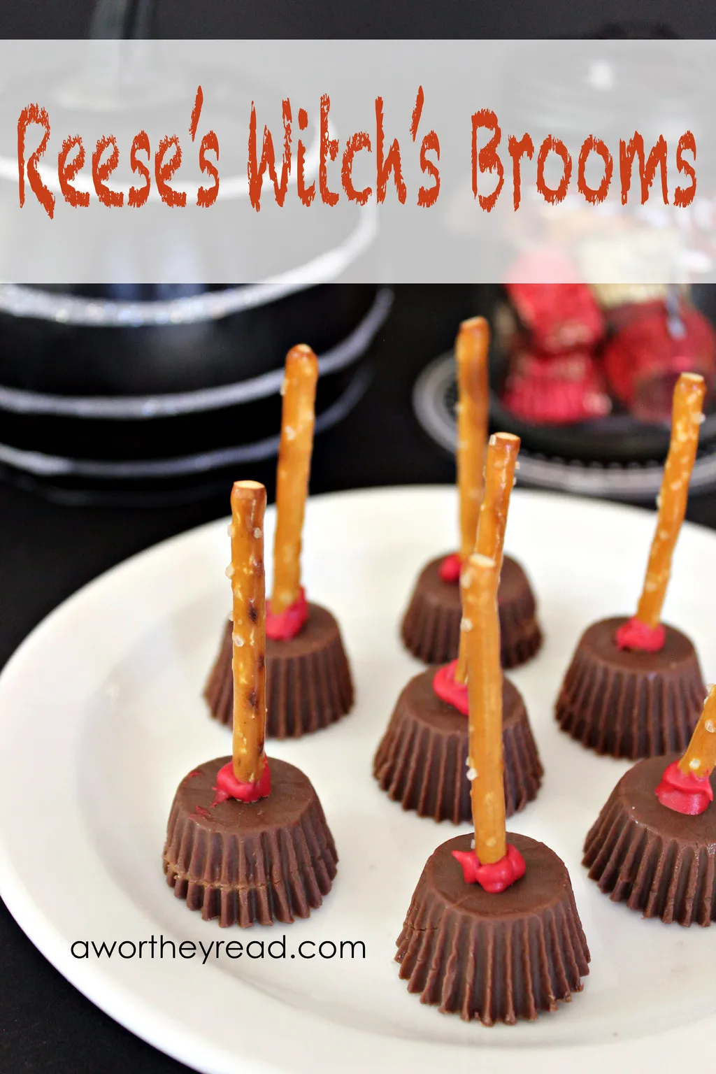 Reese's Witch's Brooms Halloween Treats