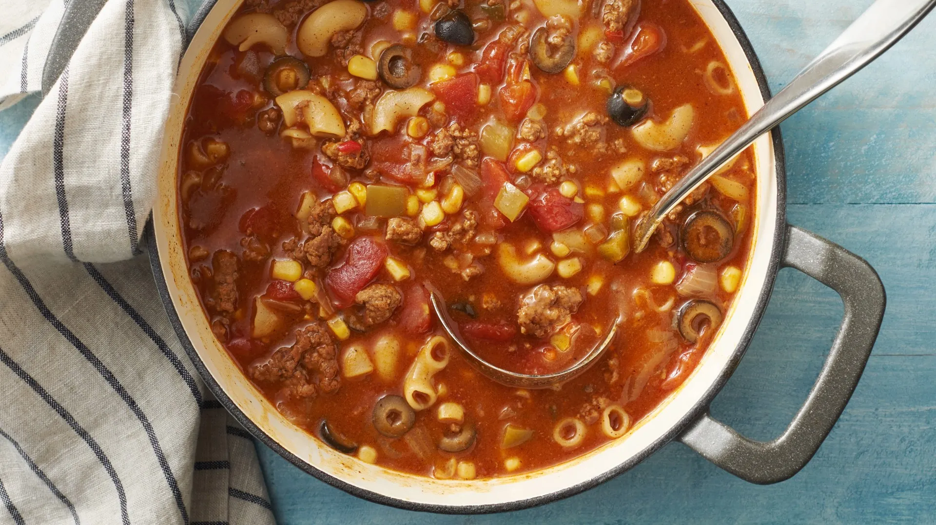 Rick's Chili Mac Soup