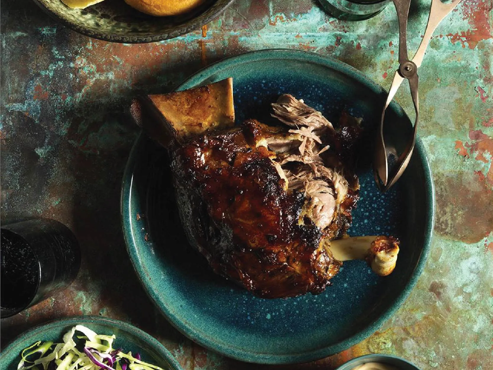 Roast Lamb with Lemon and Honey