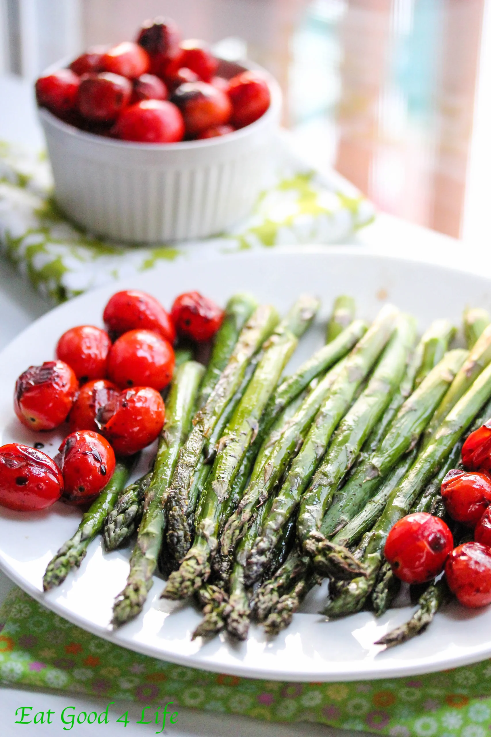 Roasted Asparagus and Tomatoes Meal Prep