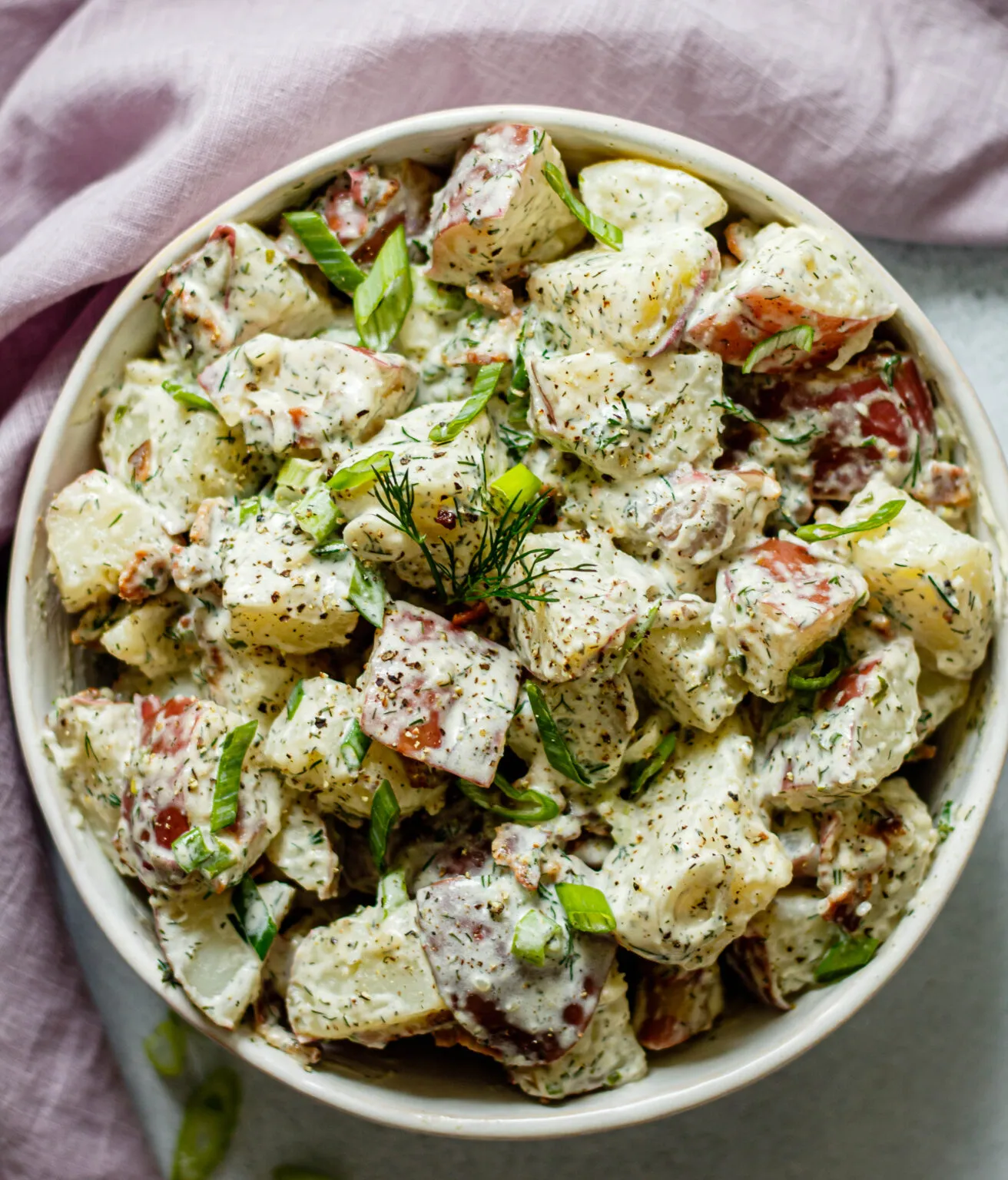 Roasted Bacon Ranch Potato Salad