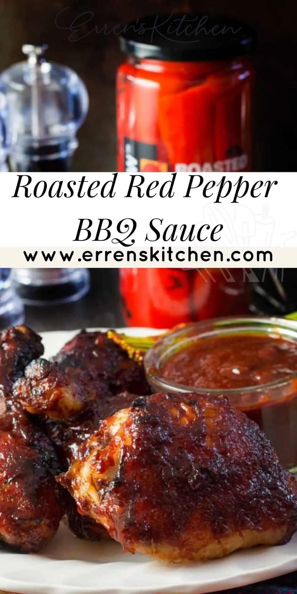 Roasted Red Pepper Barbecue Sauce