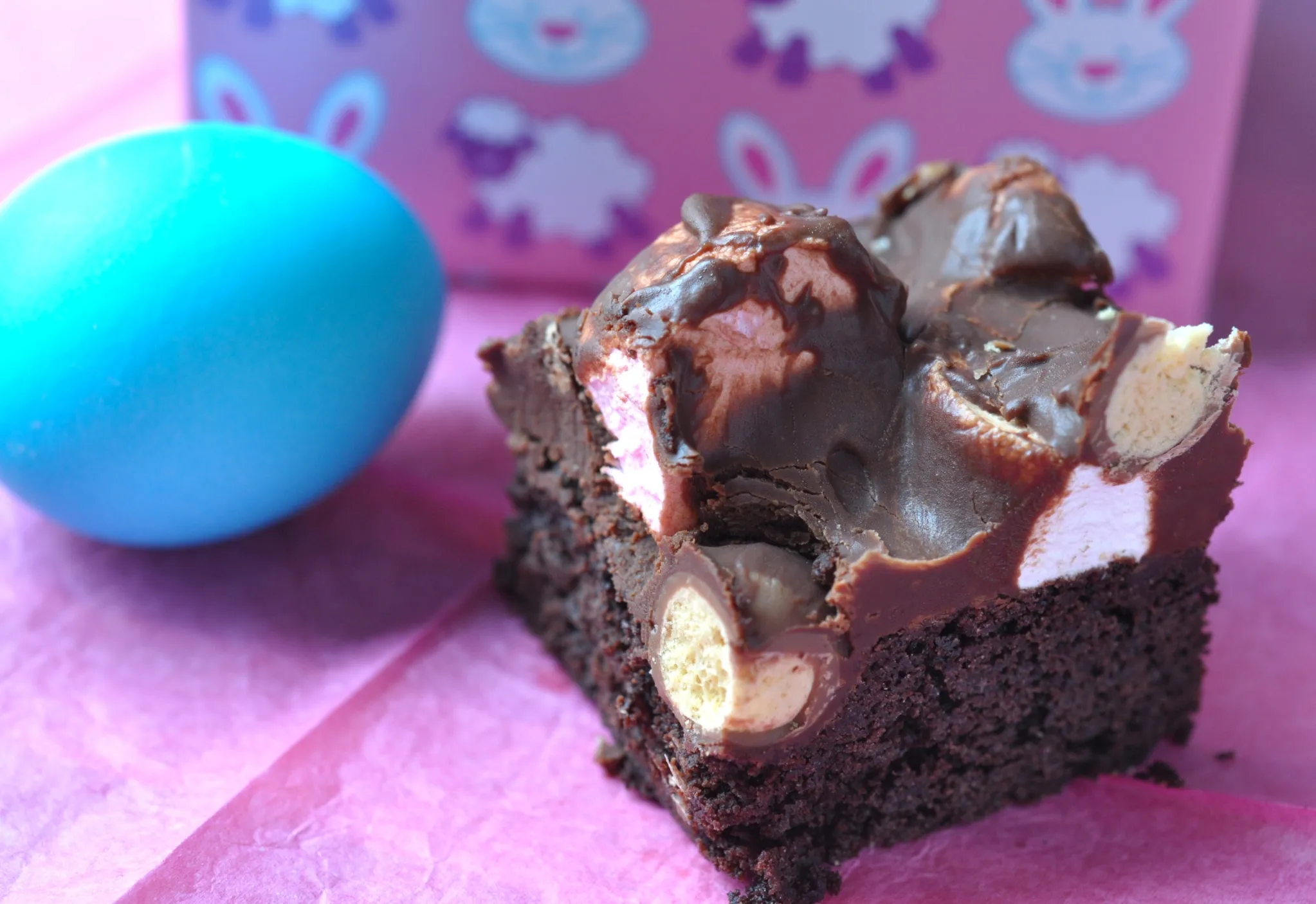 Rocky Road Snack Cake