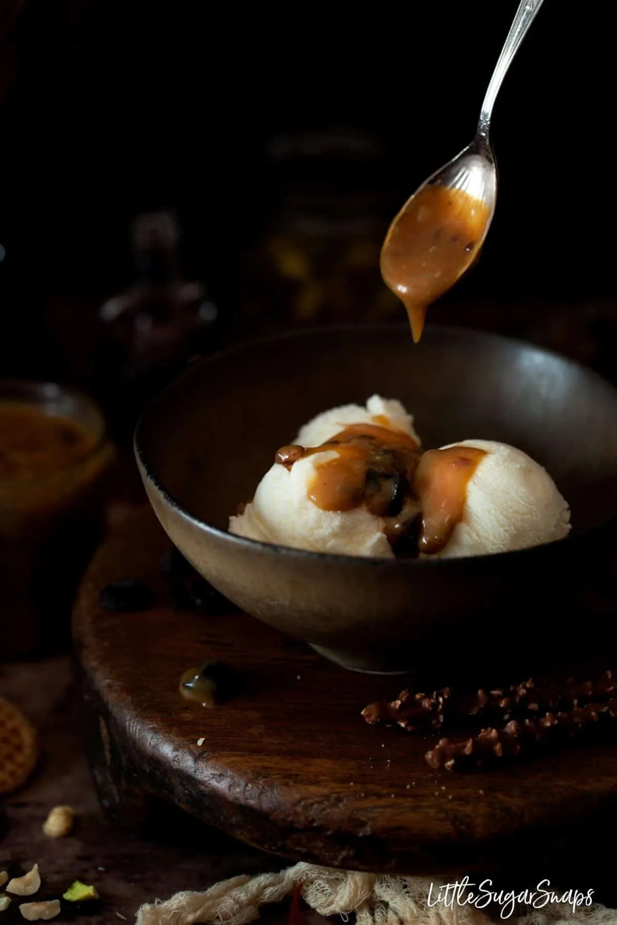 Rum Raisin Caramel Sauce