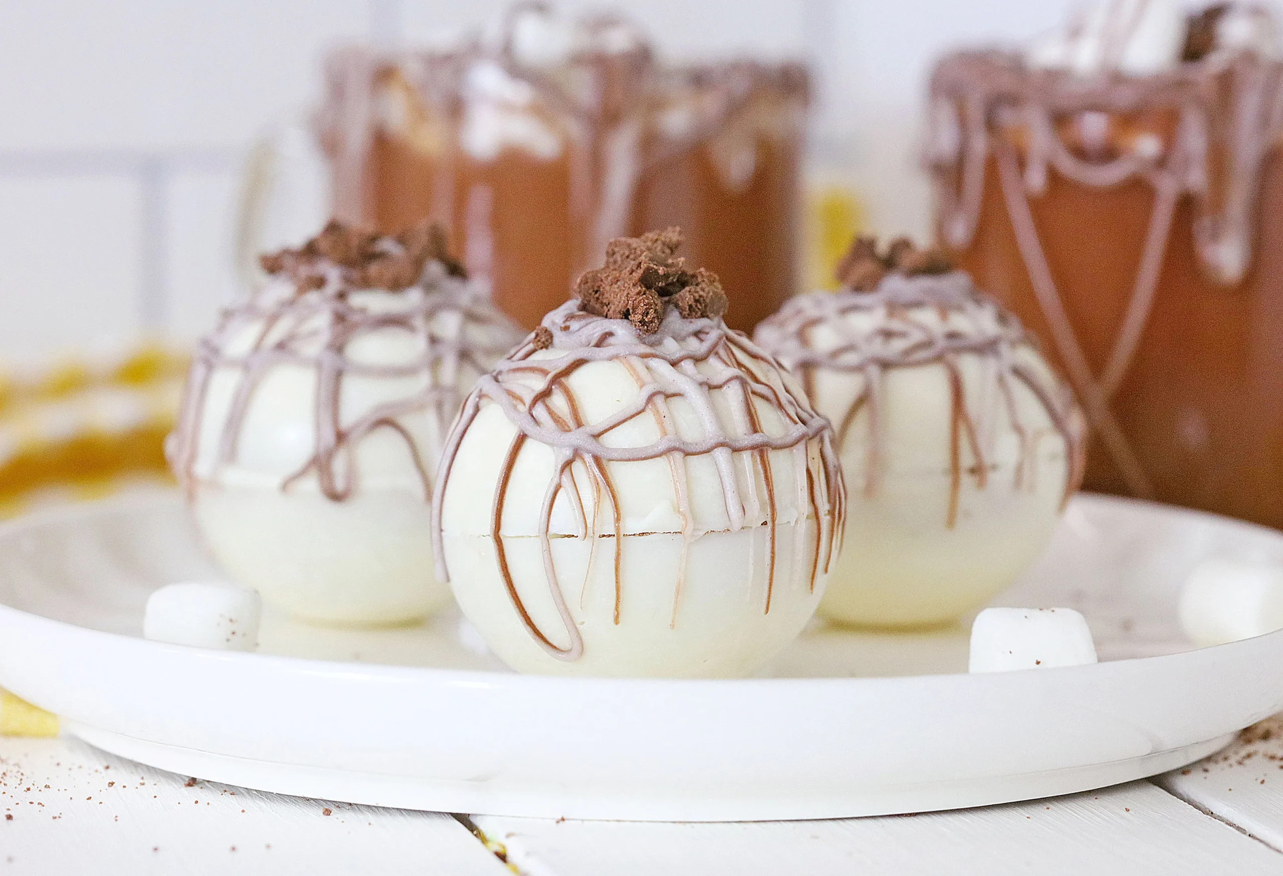 Rumchata Hot Cocoa Bombs