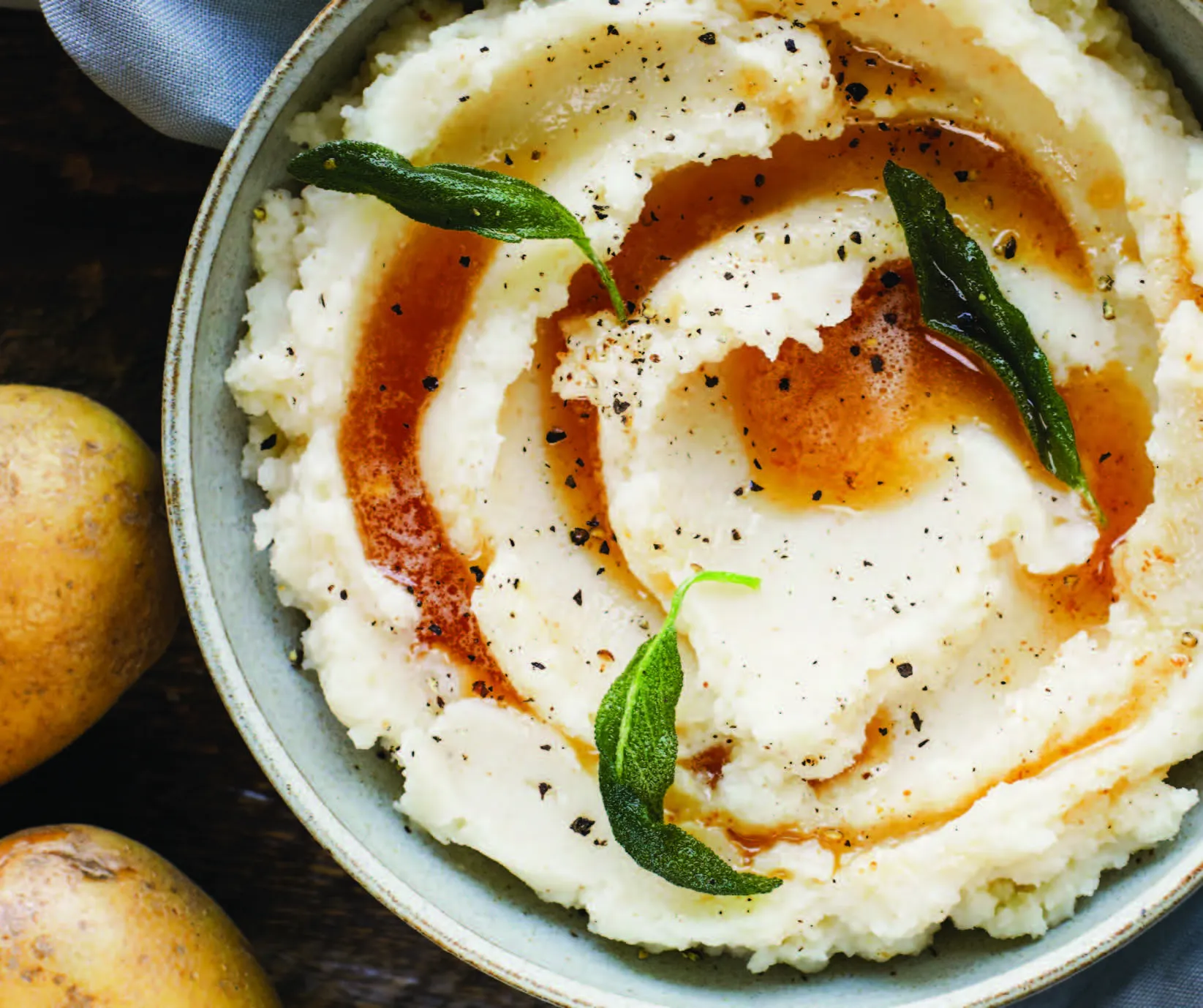 Sage Brown Butter Mashed Potatoes