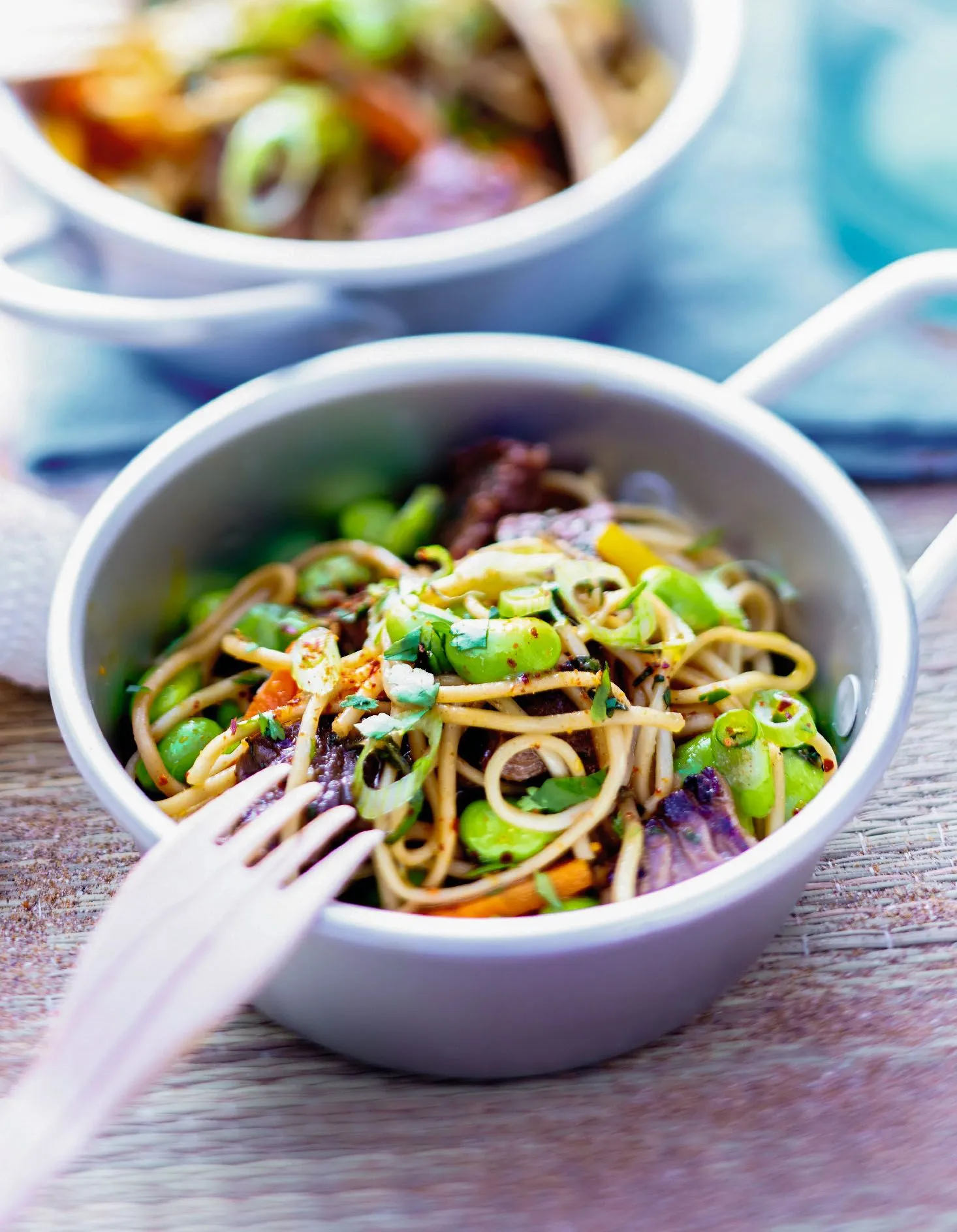 Salade de Nouilles au Buf Lasiatique