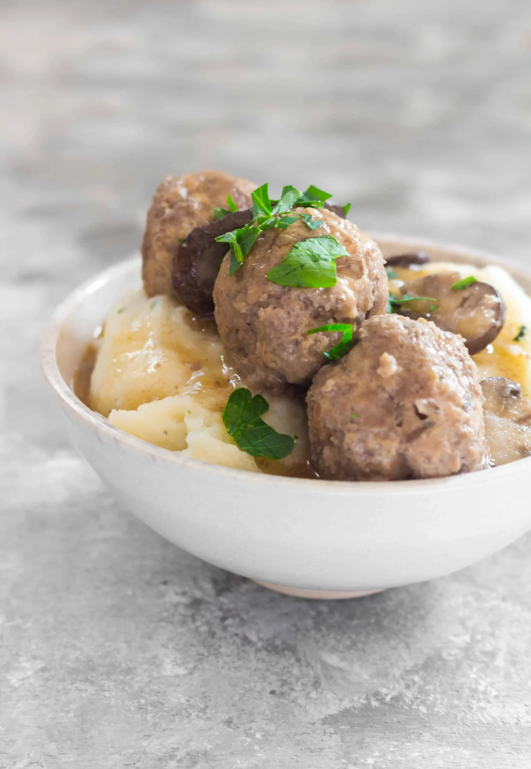 Salisbury Steak Meatballs Instant Pot Stove Top Slow Cooker