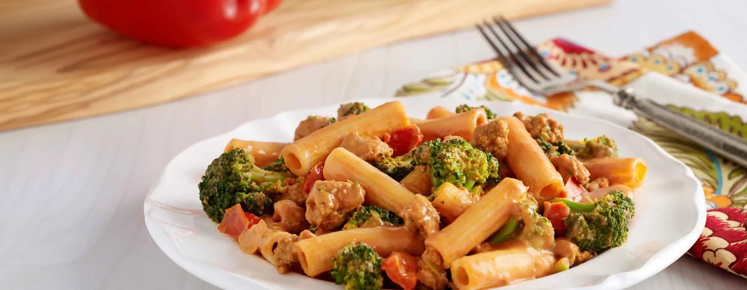Sausage and Broccoli Rigatoni
