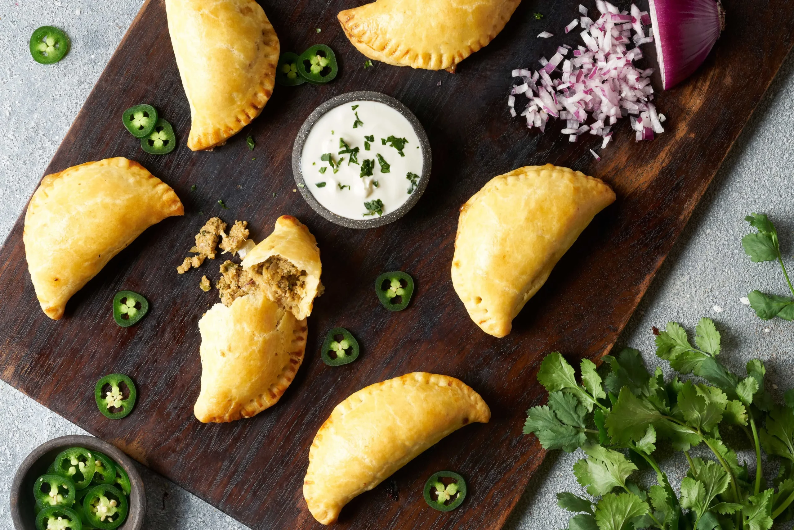 Sausage and Cheese Empanadas
