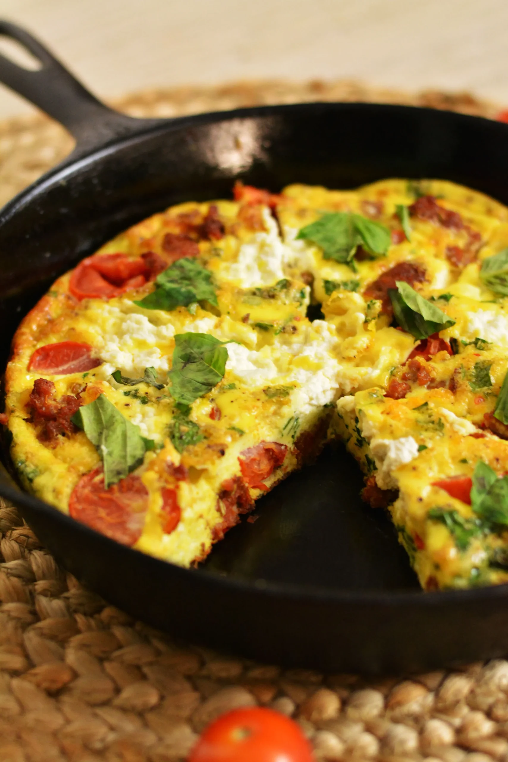 Sausage and Ricotta Frittata