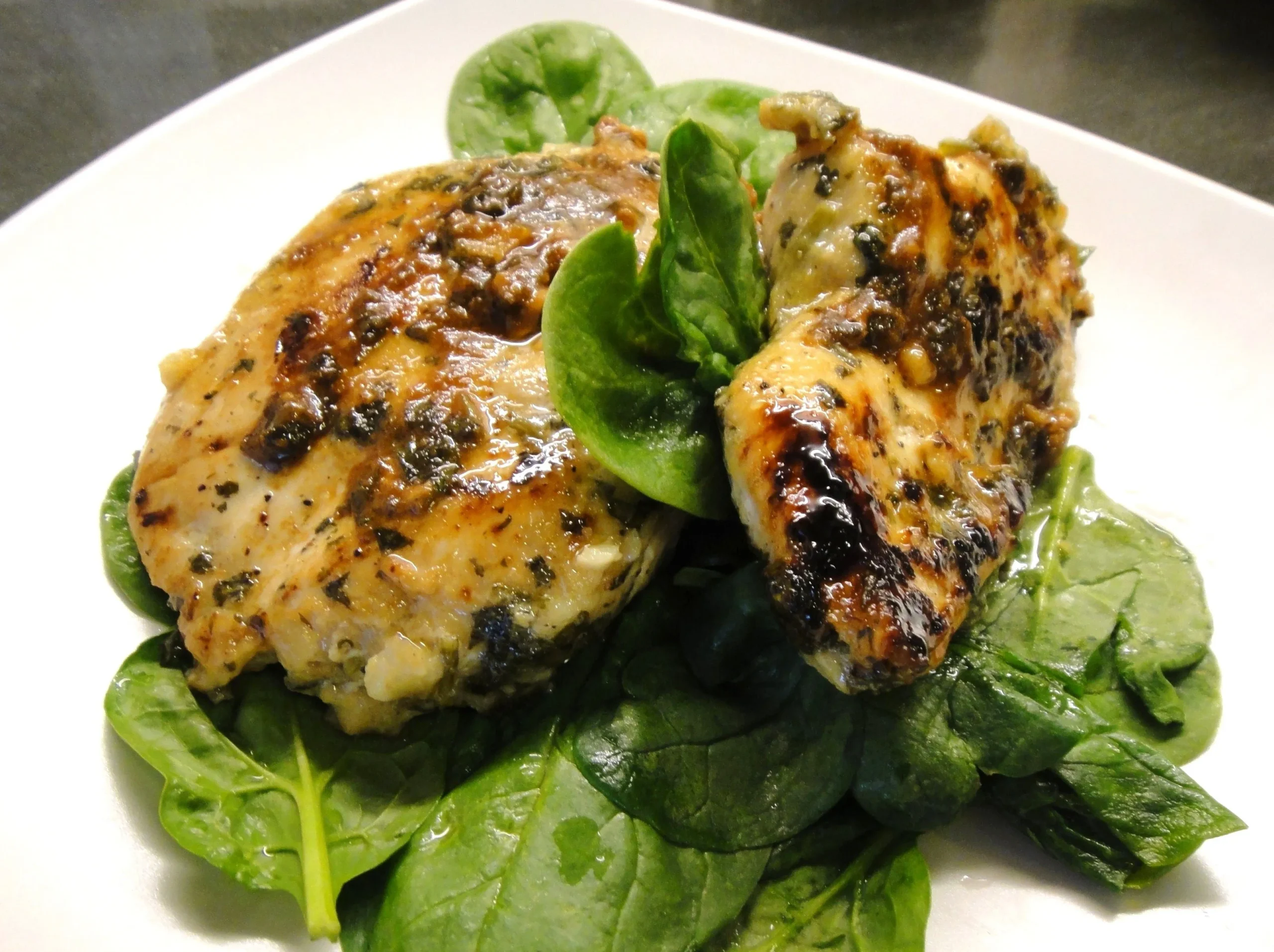 Sauteed Chicken Breast with Clover Honey and Chili