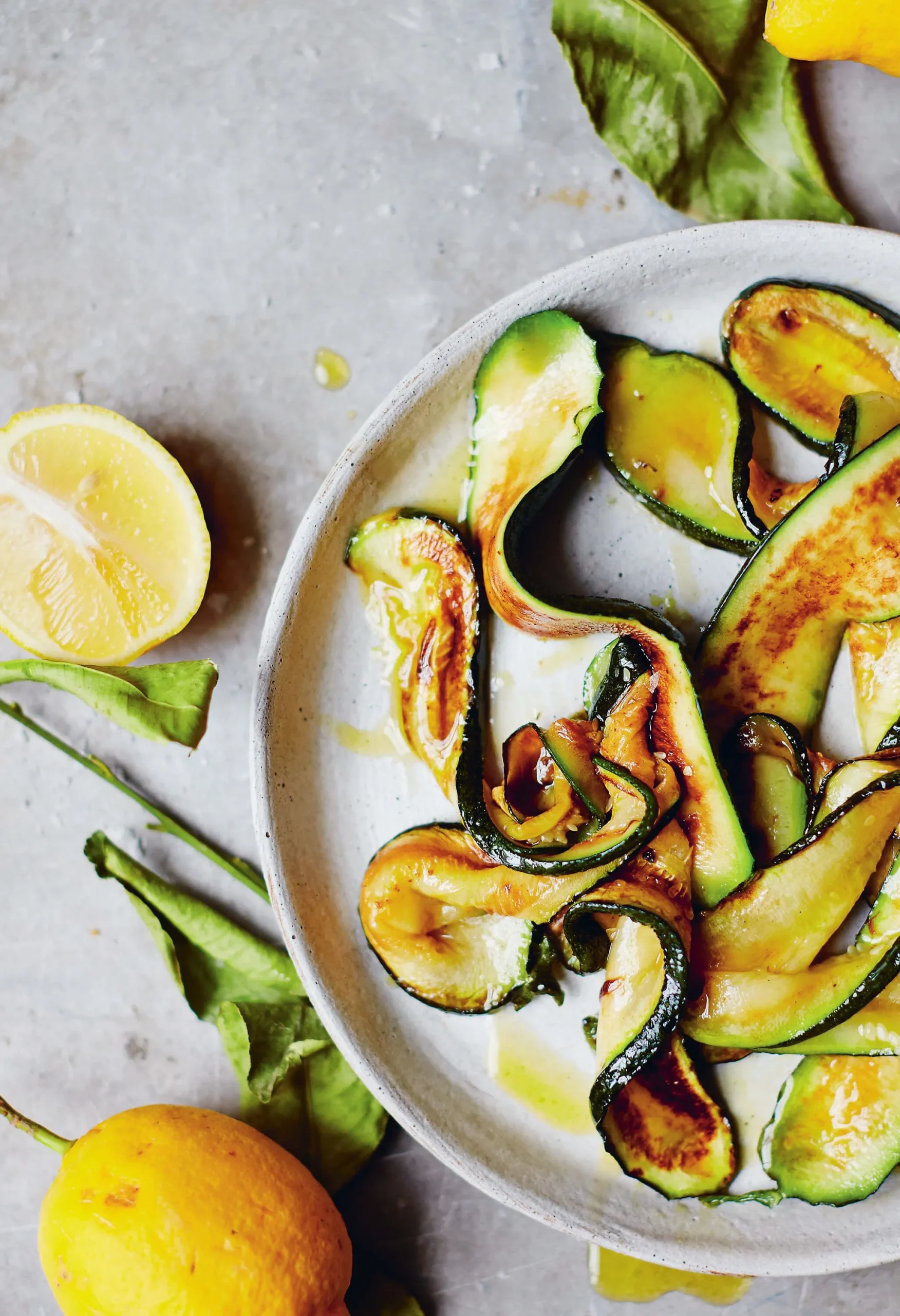 Sautéed Courgettes with Lemon