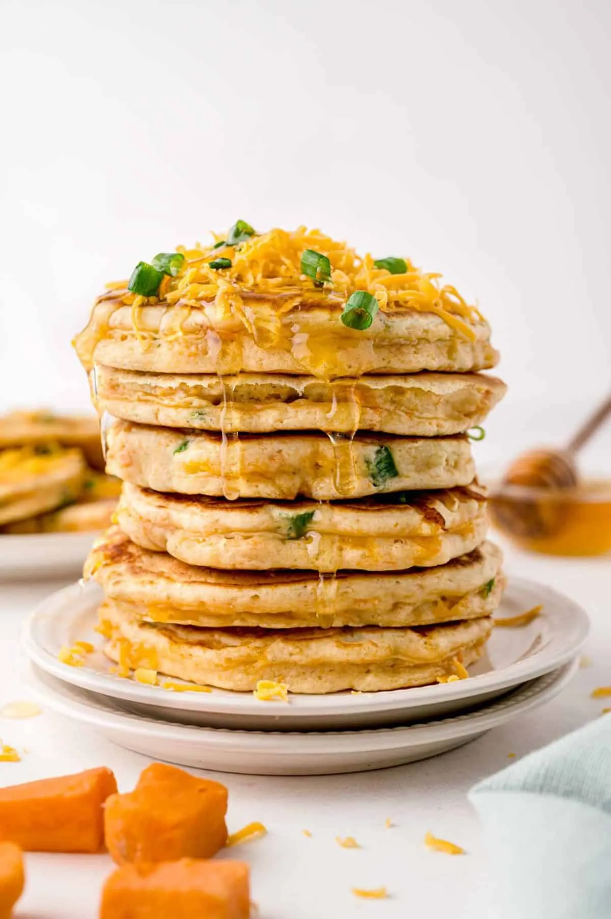 Savory Sweet Potato Scallion Pancakes