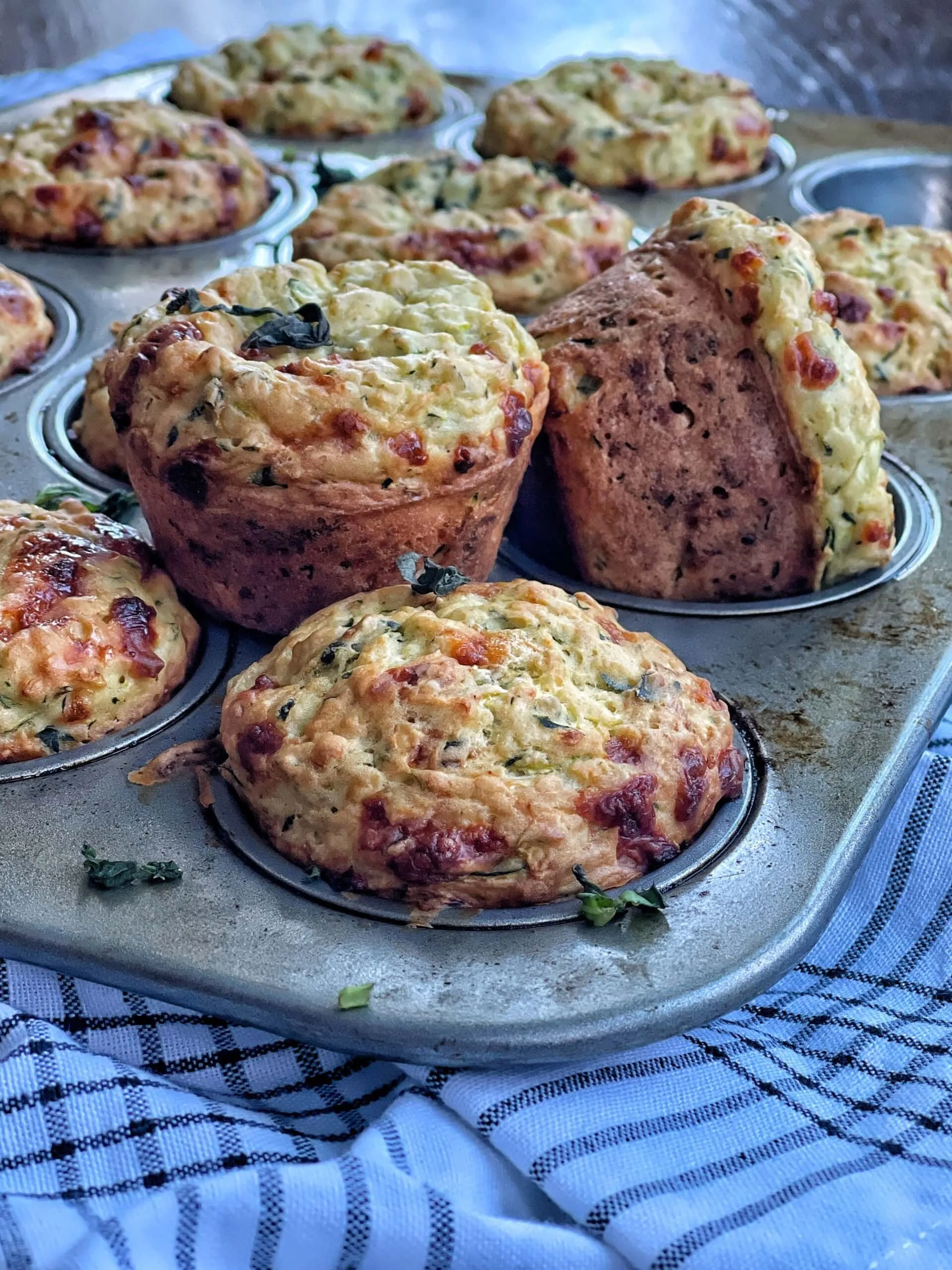 Savory Zucchini Muffins WW