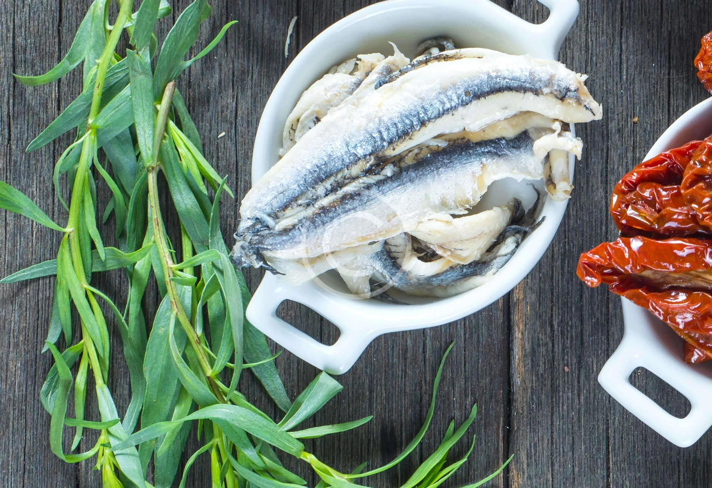 Scallops with Spinach Paprika Syrup