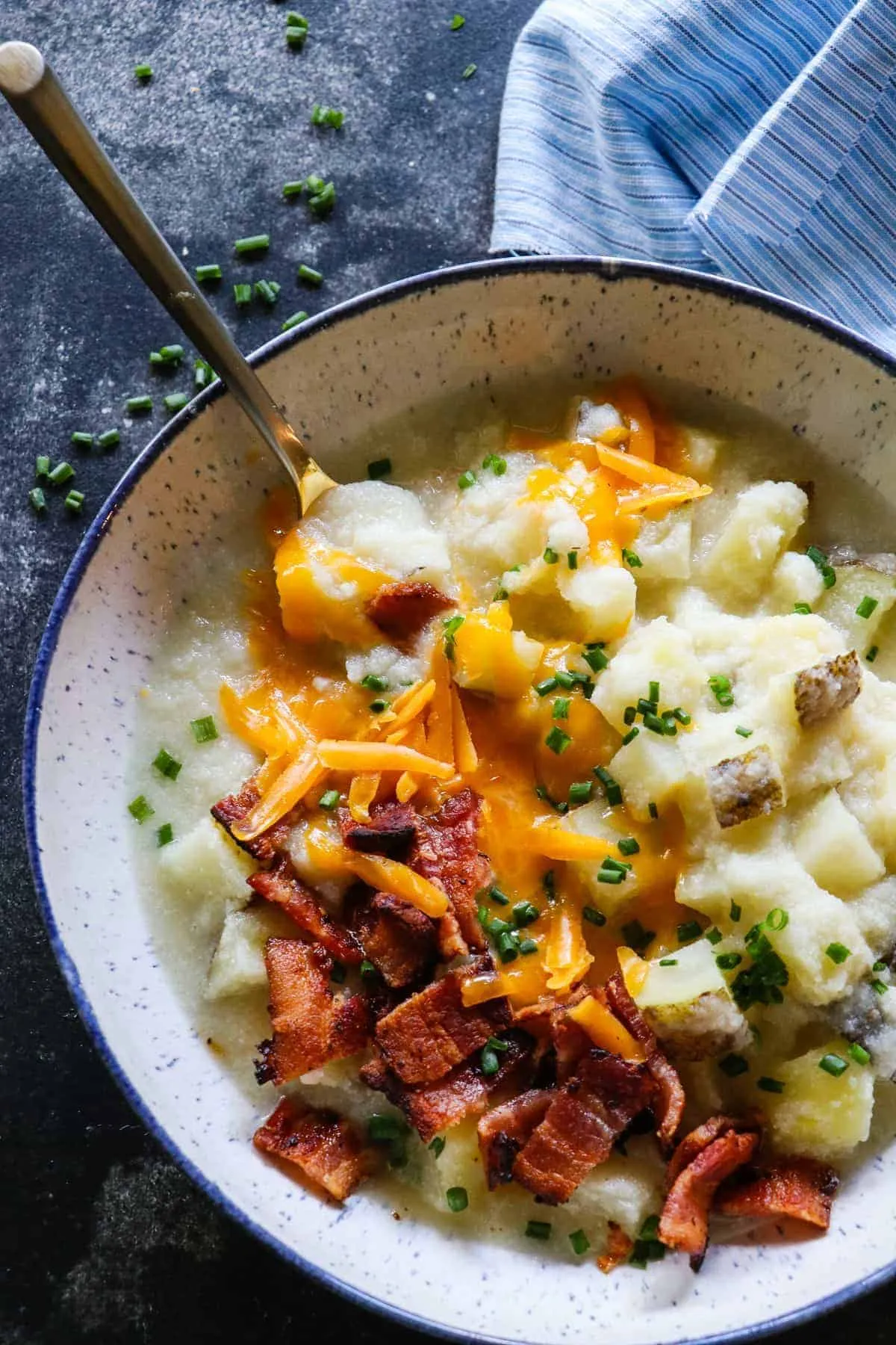 Secretly Healthy Potato Soup