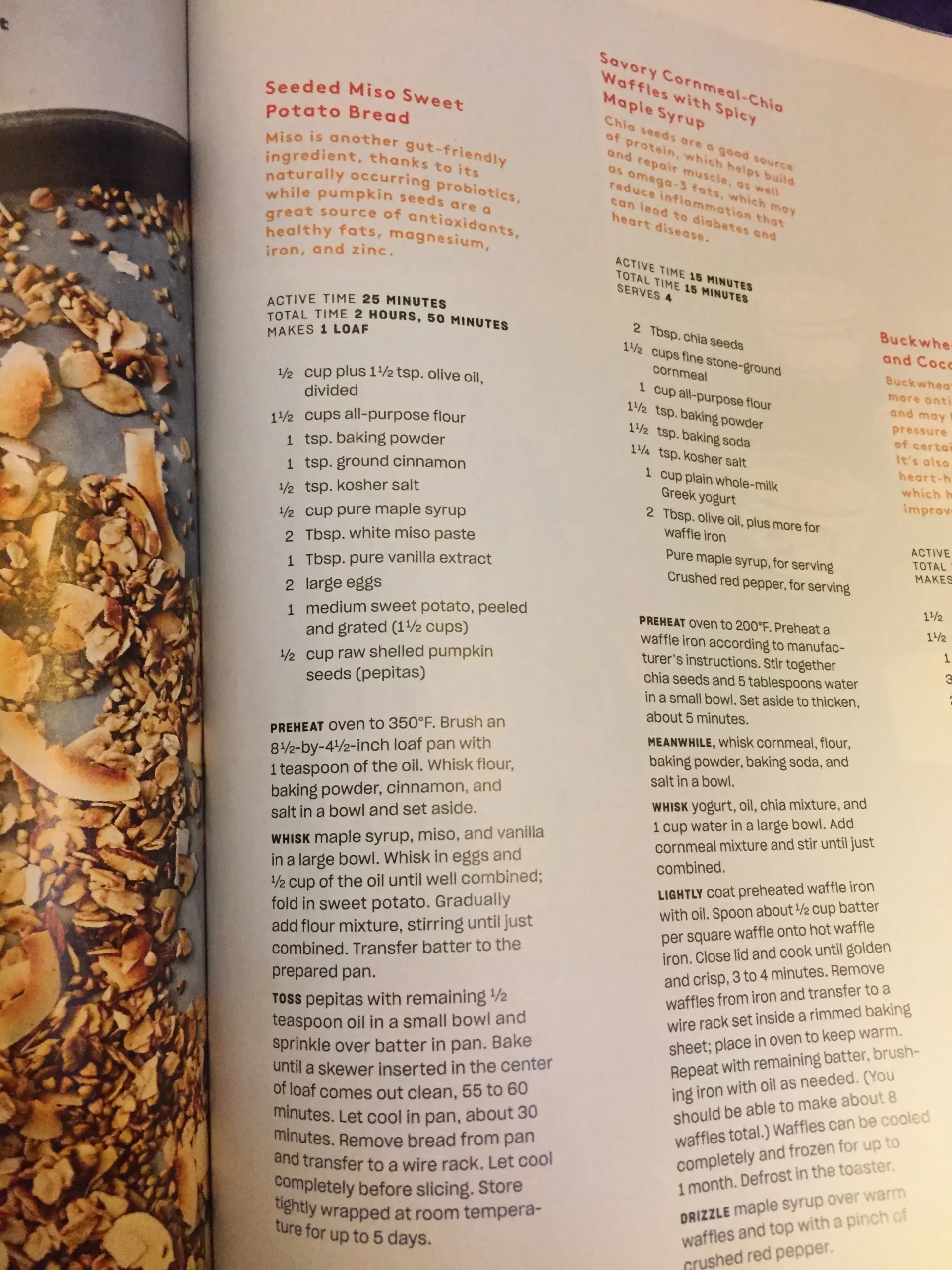 Seeded Miso Sweet Potato Bread