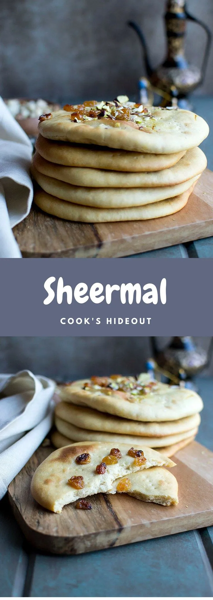 Sheermal Saffron Cardamom Flatbread