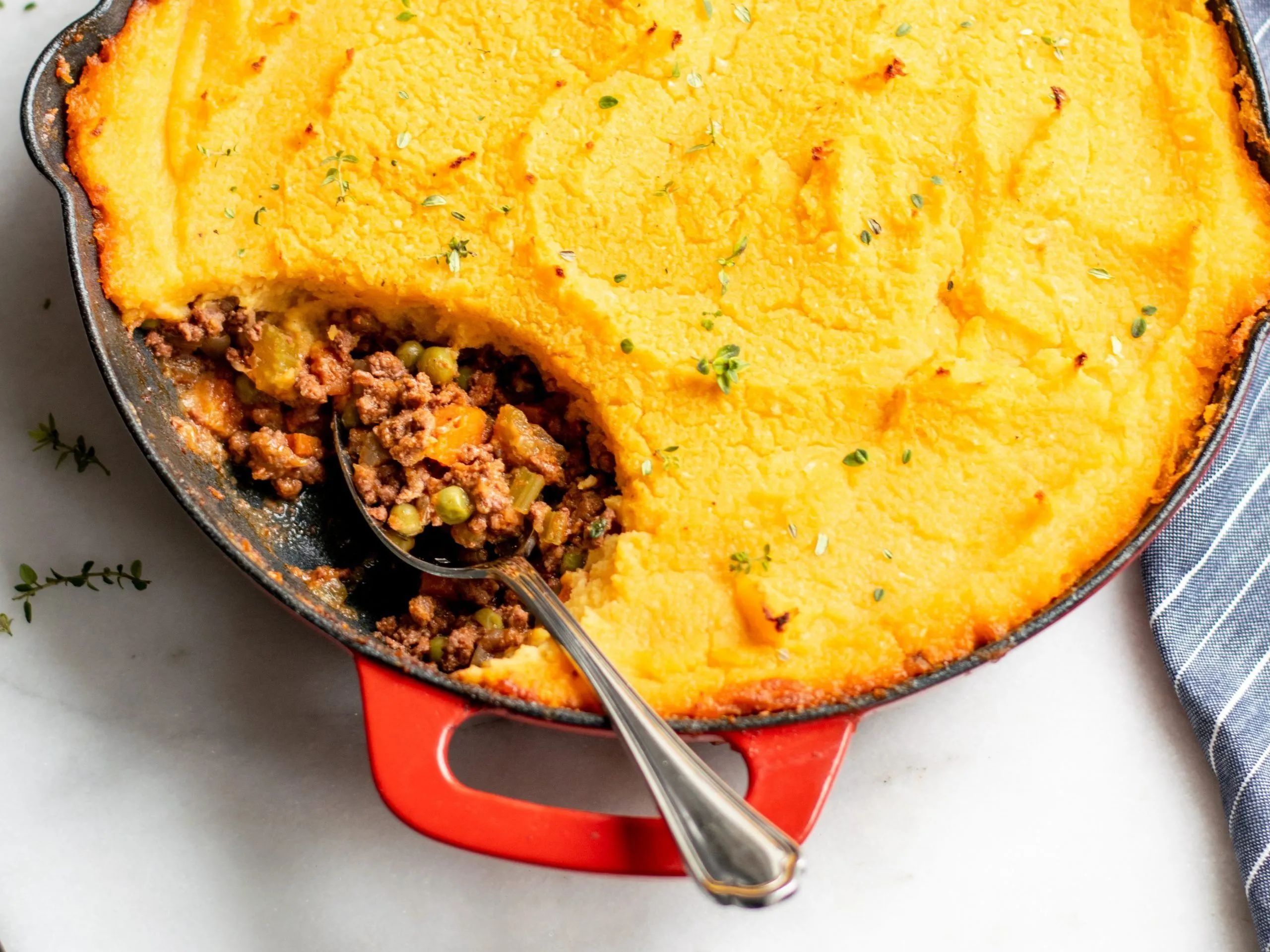 Shepherd's Cottage Pie with Rutabaga Topping