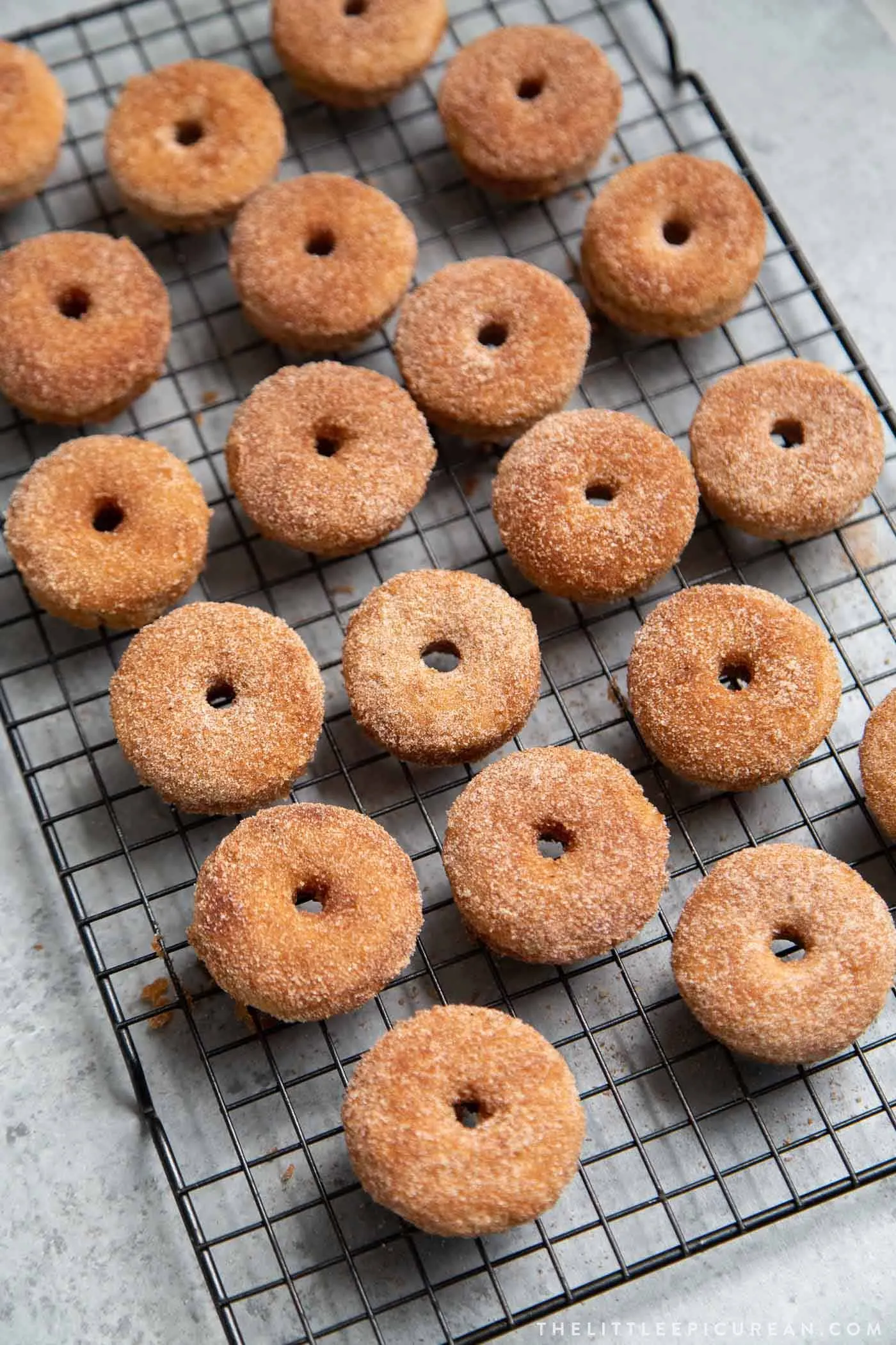 Shortcut Mini Baked Donuts