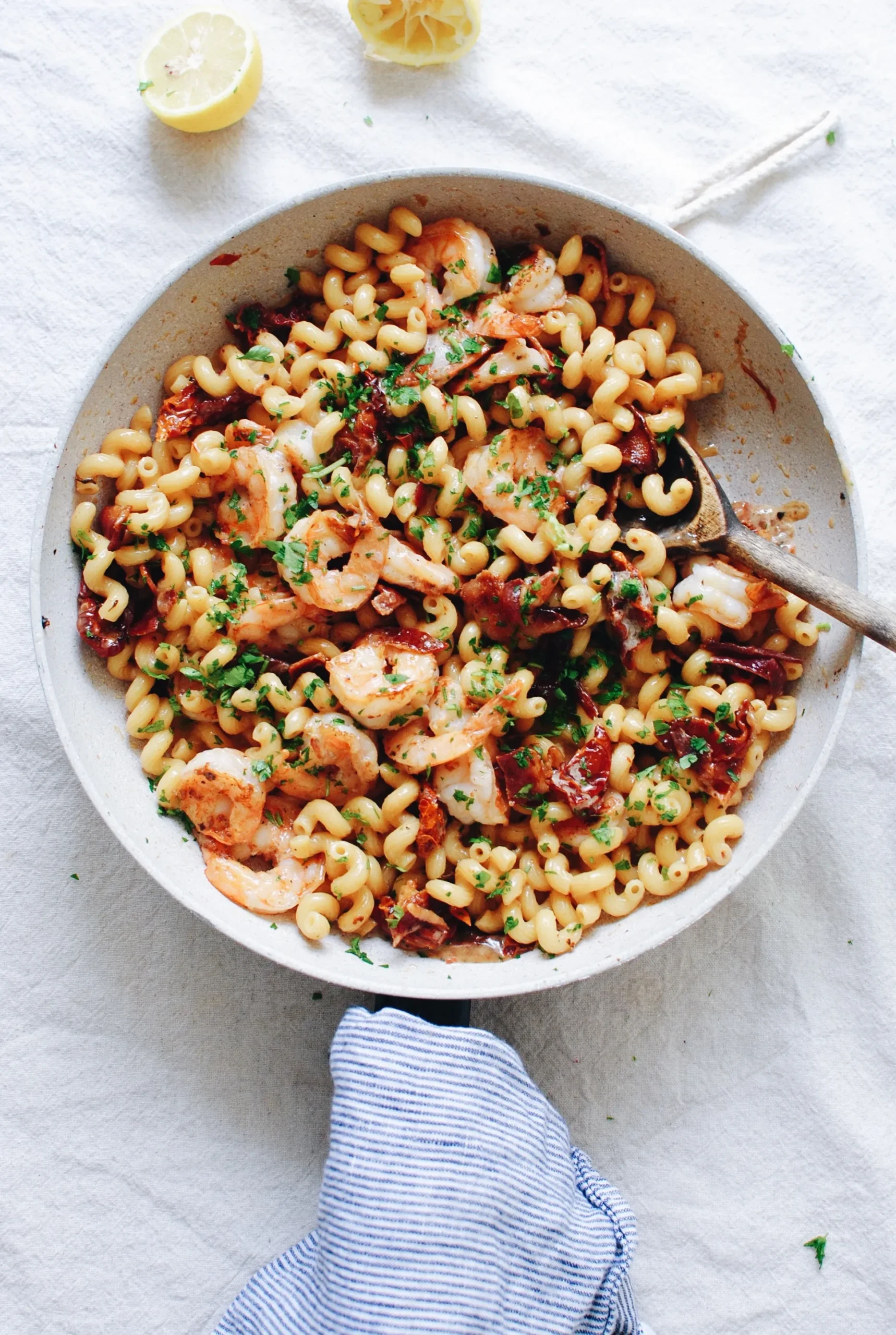 Shrimp Pasta with Sun-Dried Tomatoes