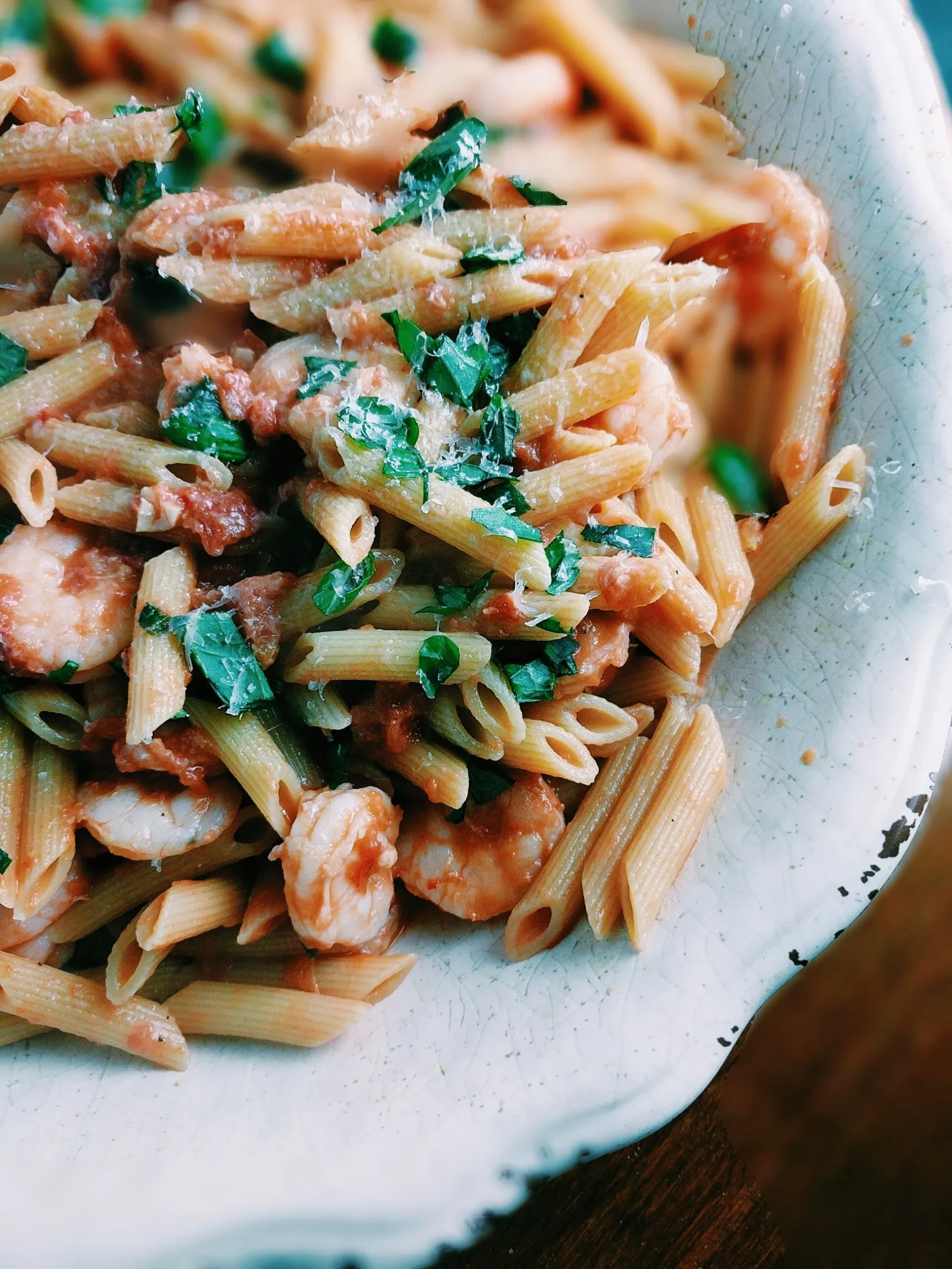 Shrimp Penne Alla Vodka