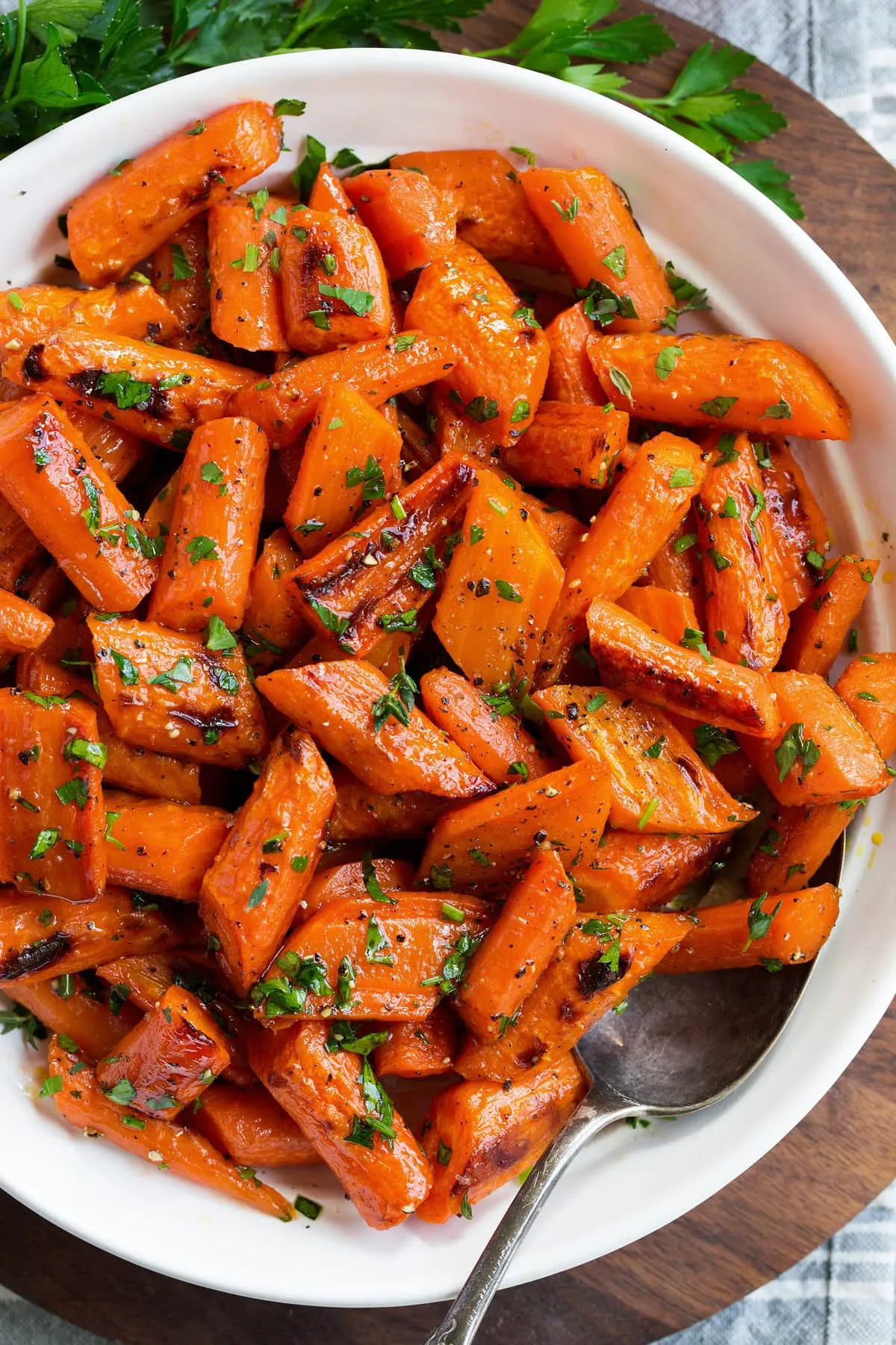 Simple Herb Seasoned Carrots