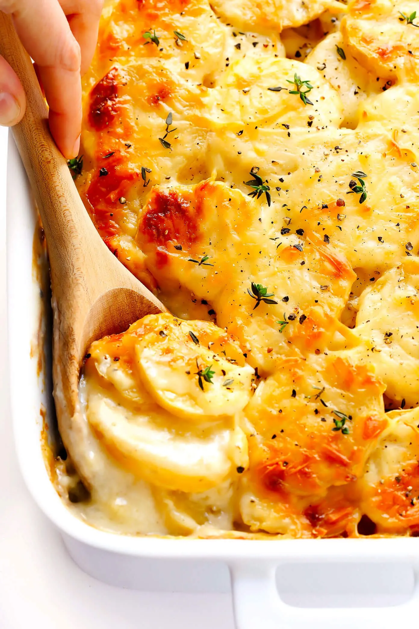 Single Serving Shortcut Scalloped Potatoes