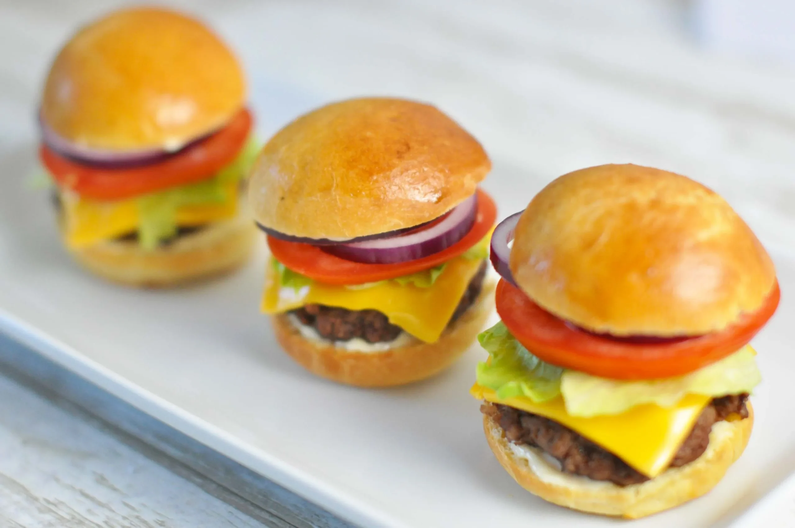Sirloin Sliders aka Mini Hamburgers