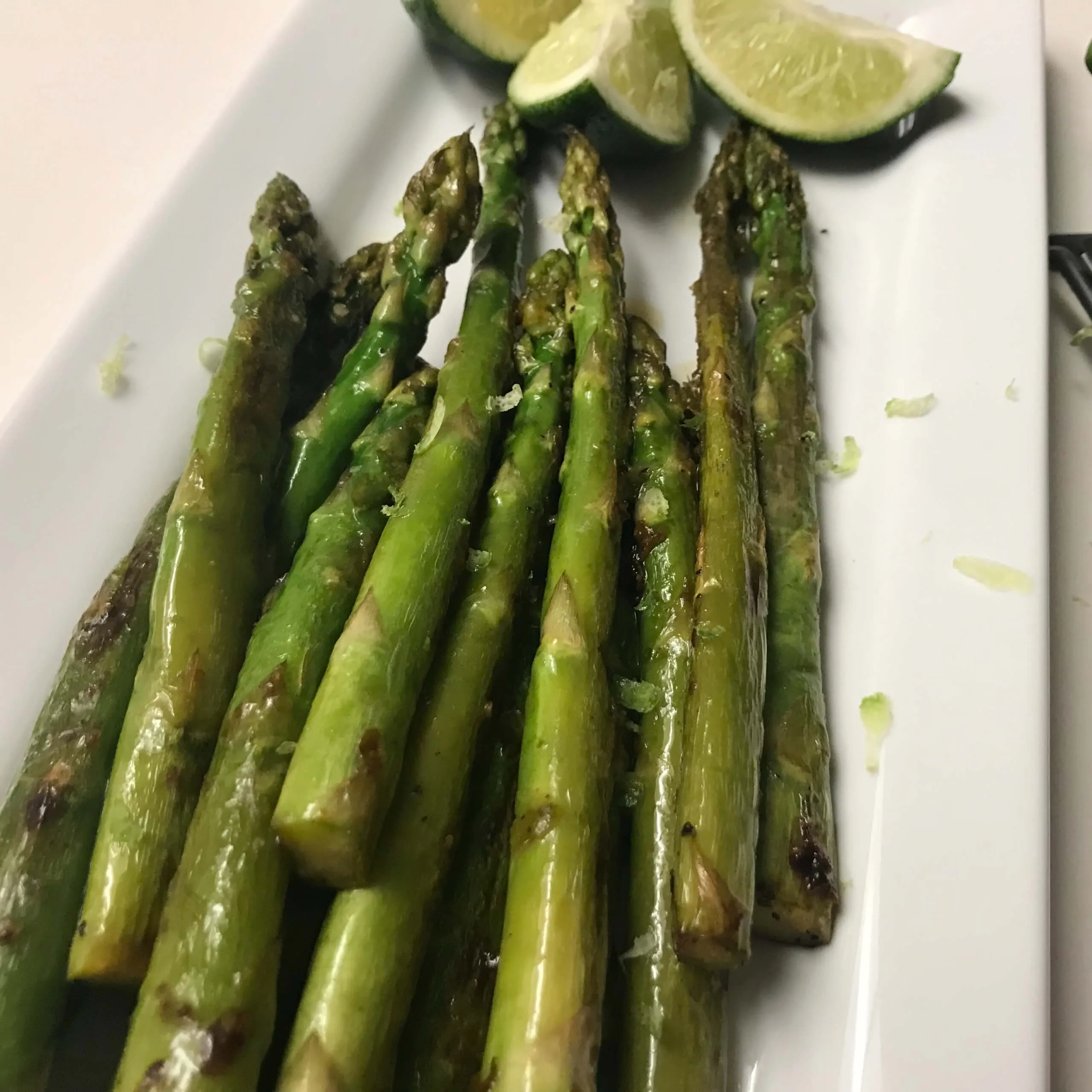 Skillet Asparagus with Lime Butter