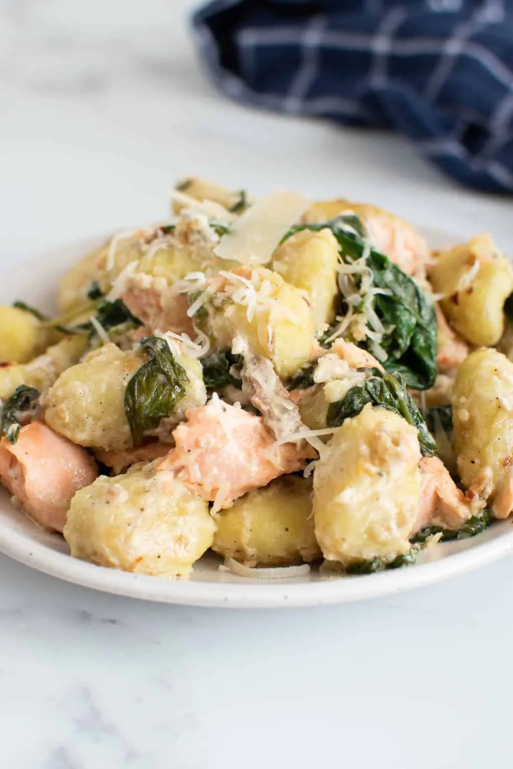 Skillet Gnocchi with Salmon