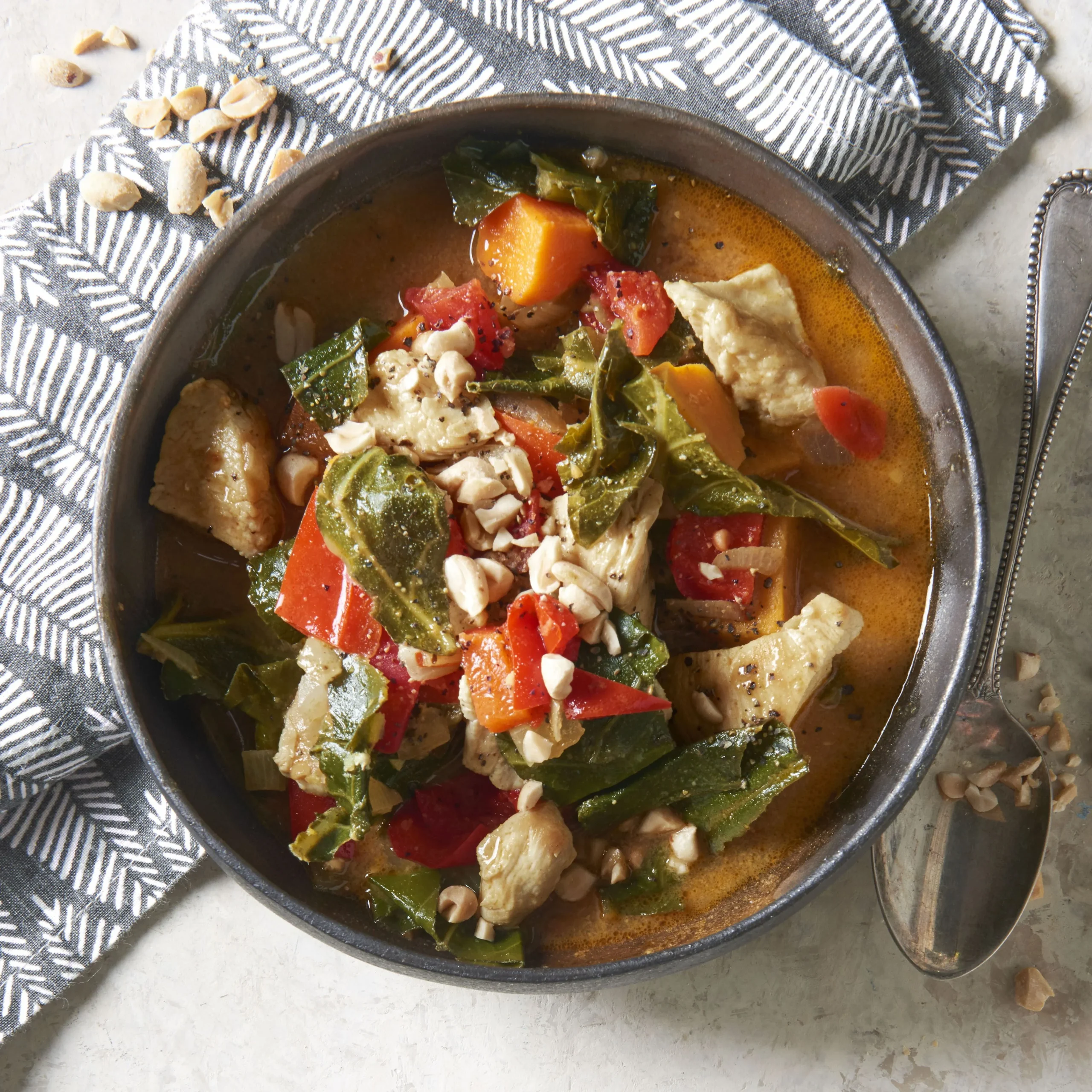 Skinny Chicken Peanut Stew