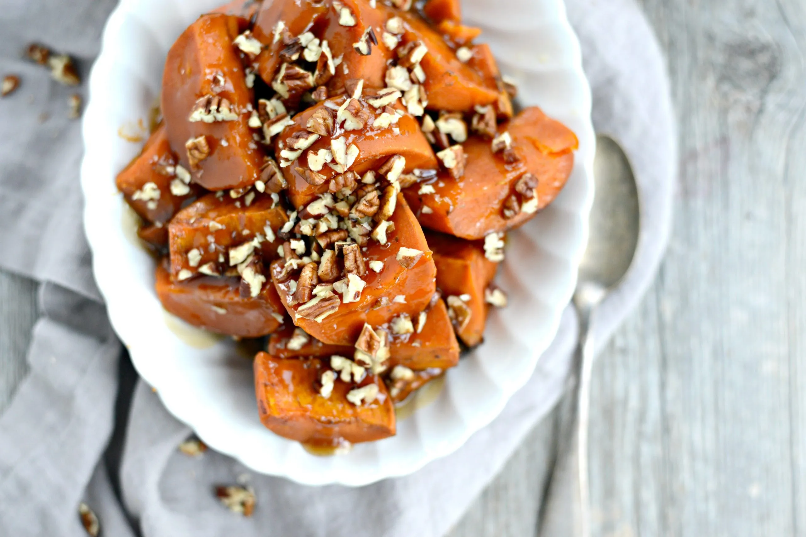 Slow Cooker Candied Sweet Potatoes