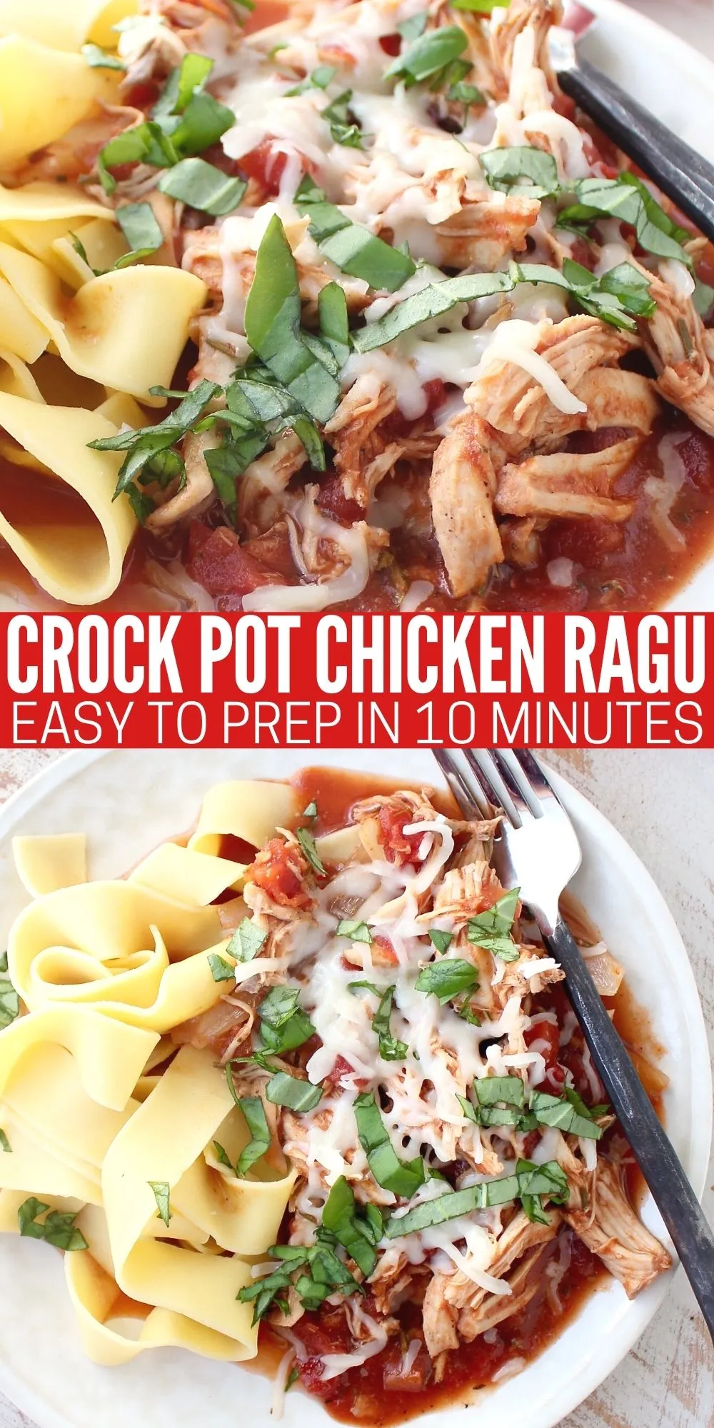Slow Cooker Chicken Ragu