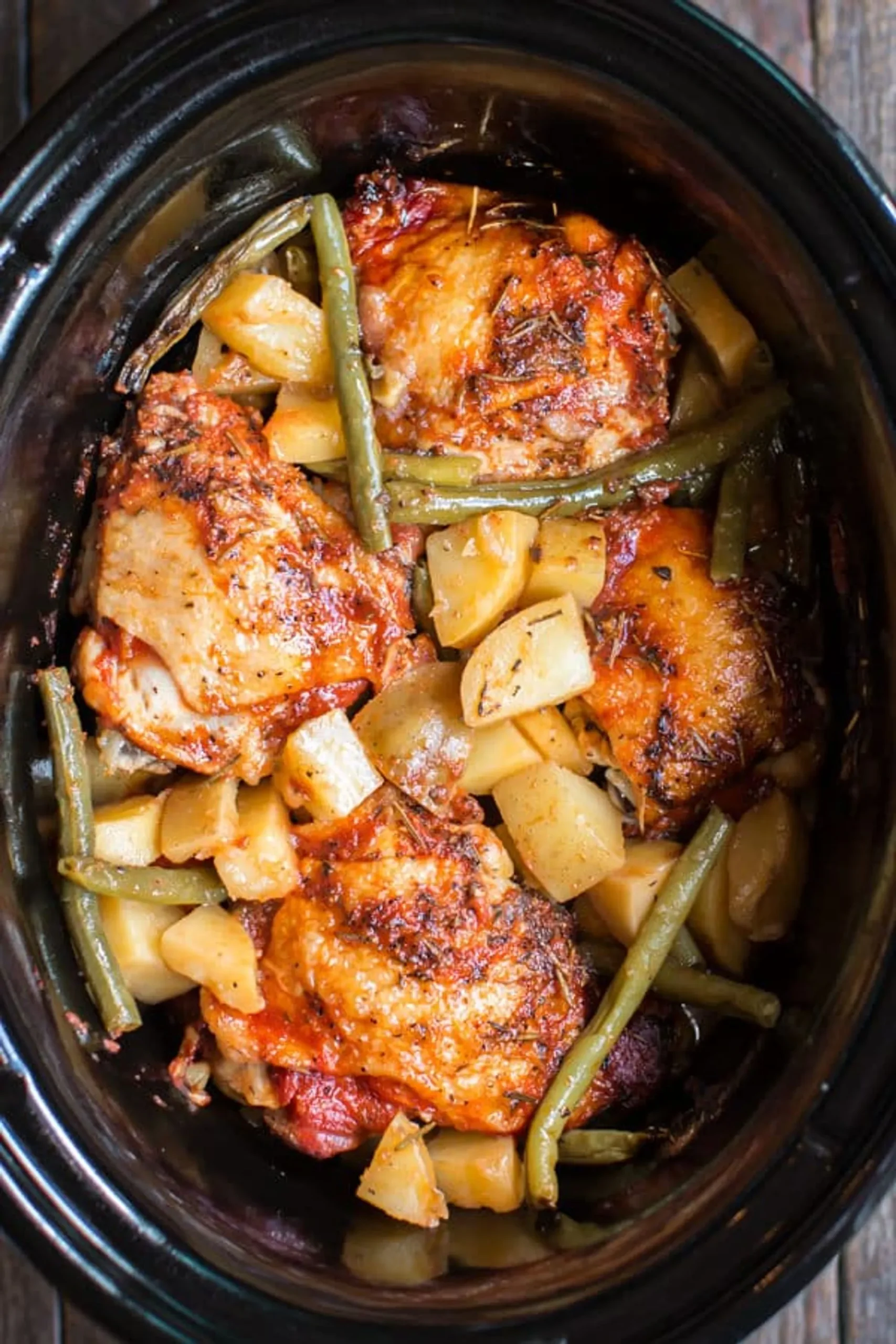 Slow Cooker Full Chicken Dinner