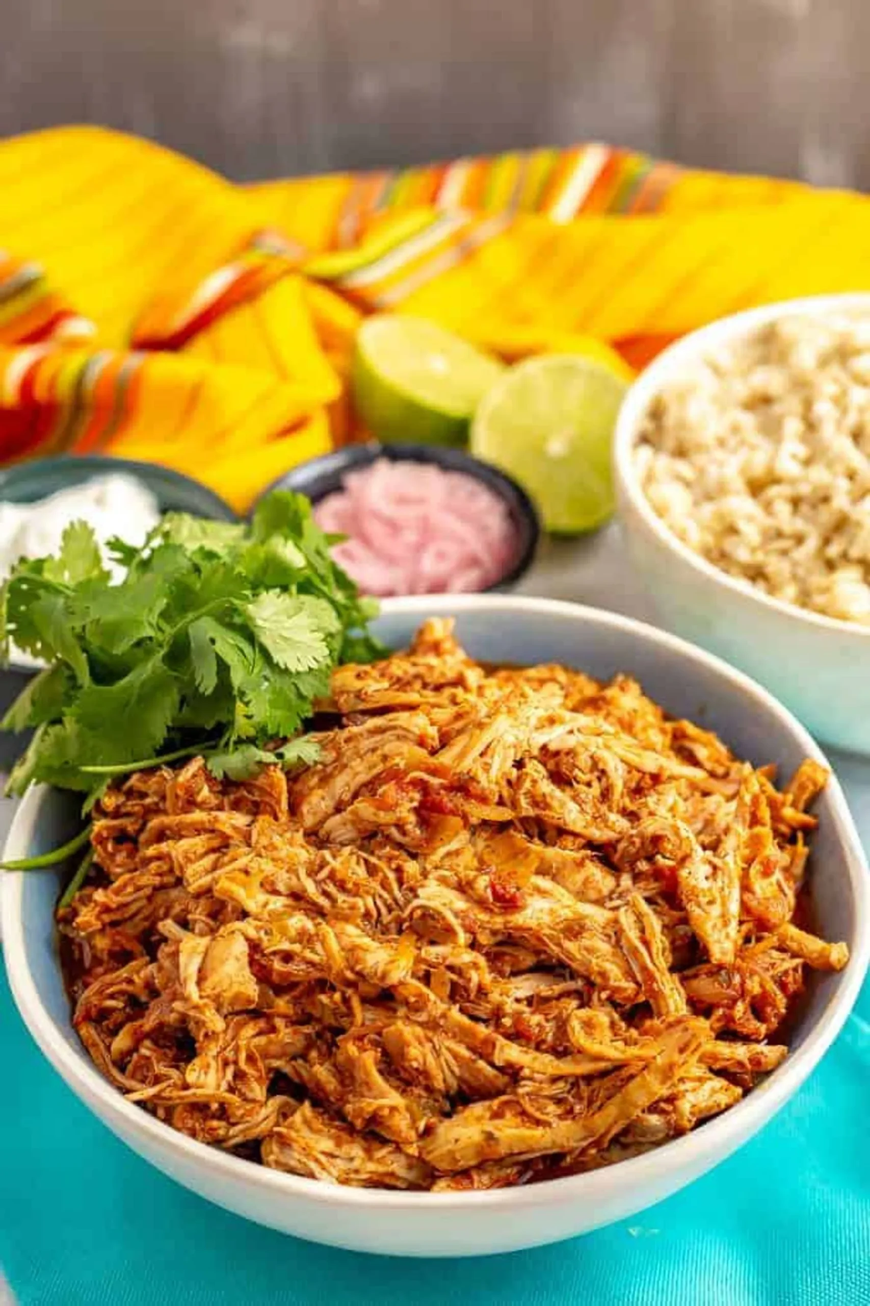 Slow Cooker Mexican Shredded Chicken