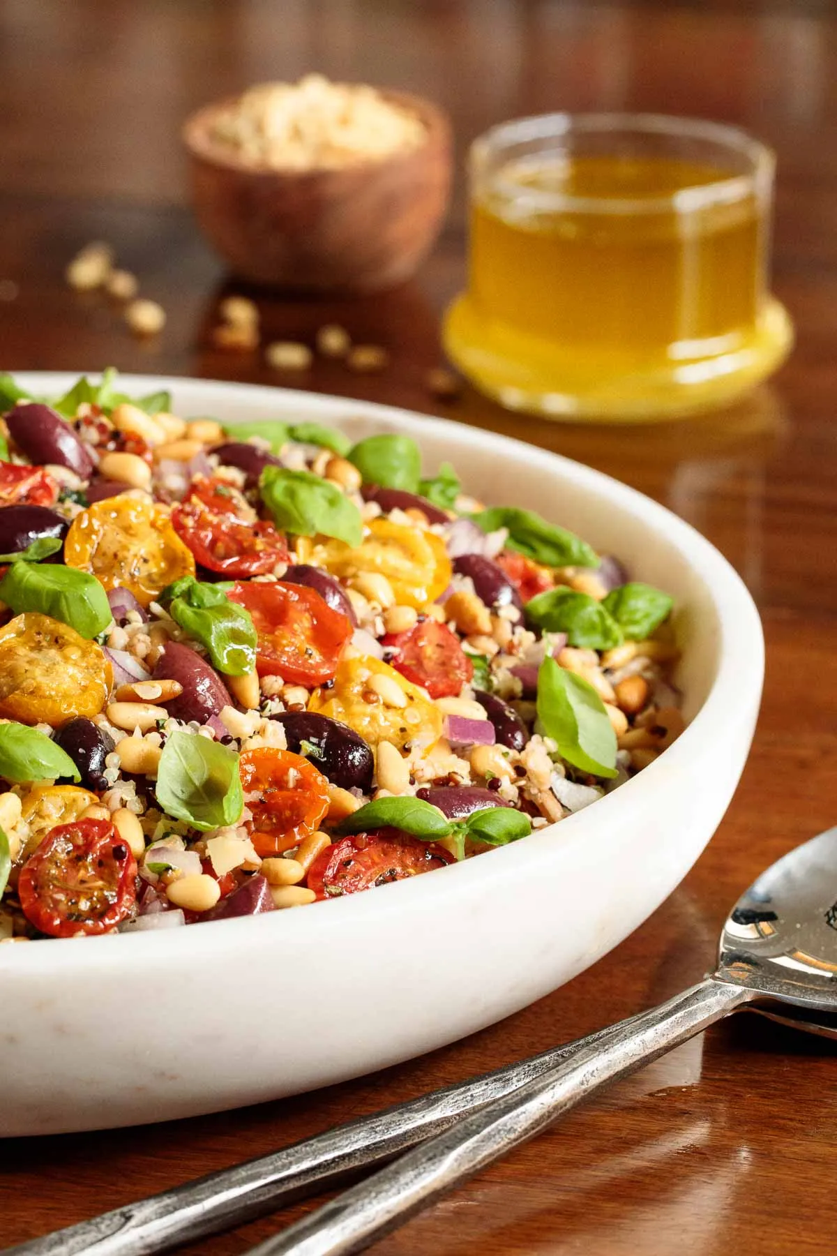 Slow Roasted Tomato Ancient Grain Salad