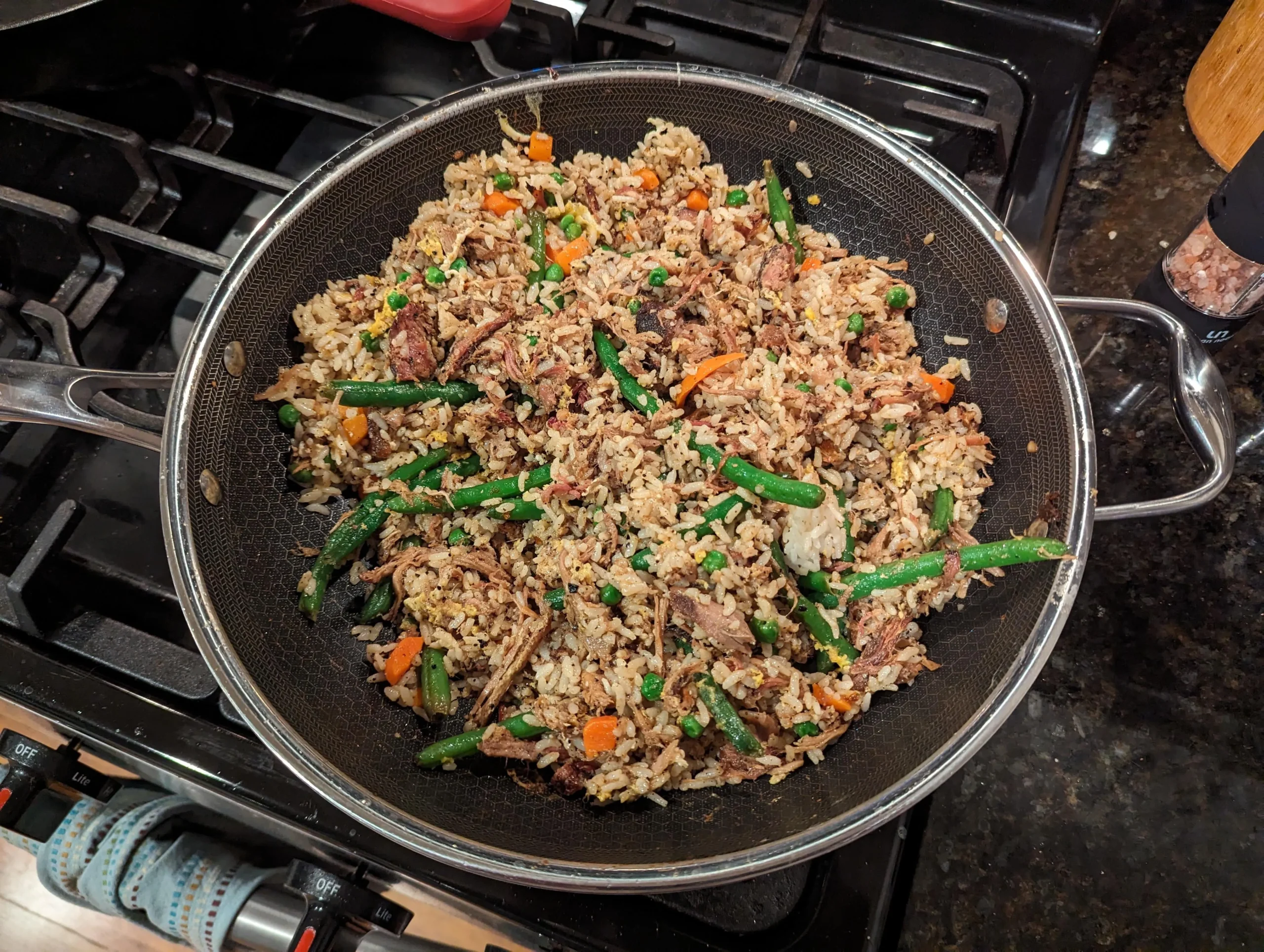 Smoked Pulled Pork Fried Rice