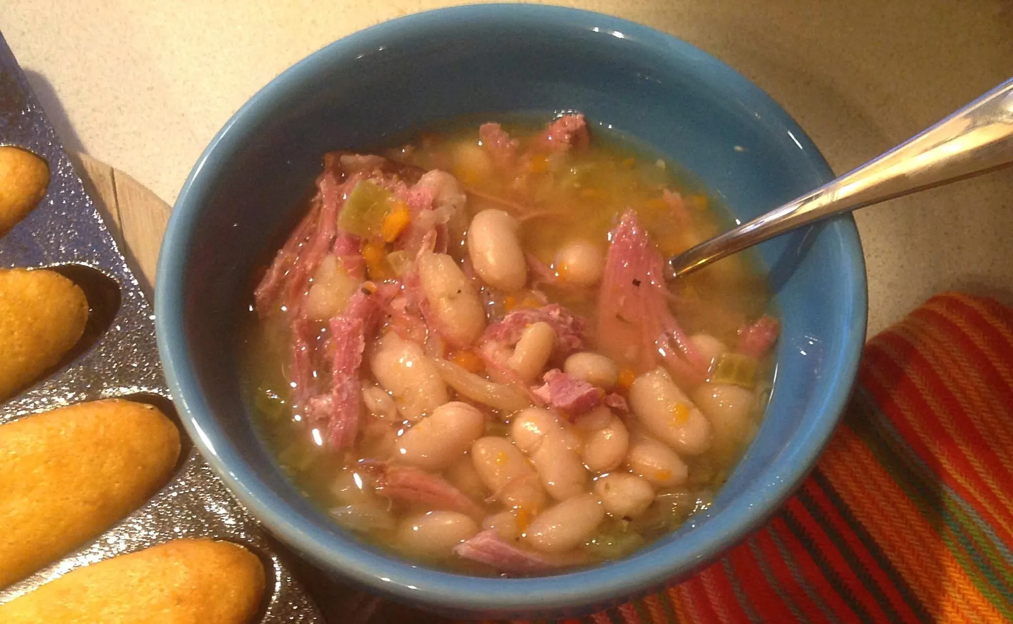 Smoked Turkey and White Bean Soup