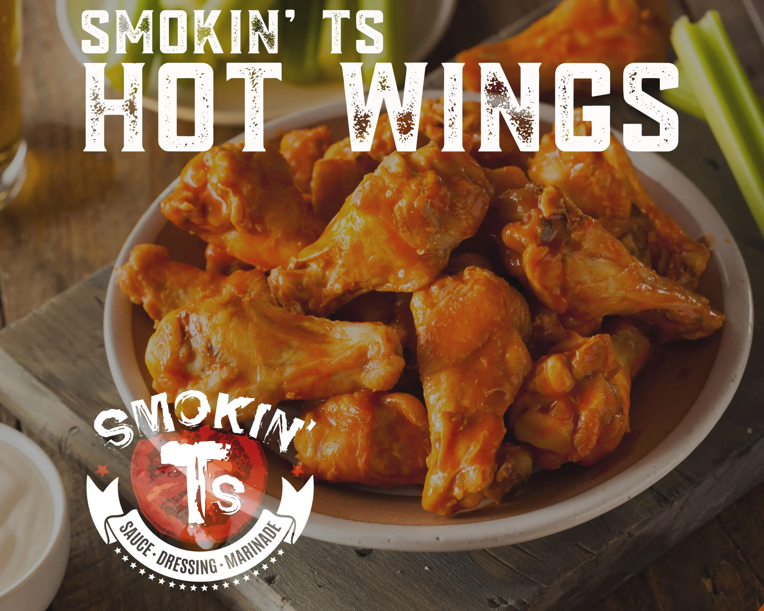 Smokin Hot Buffalo Wings