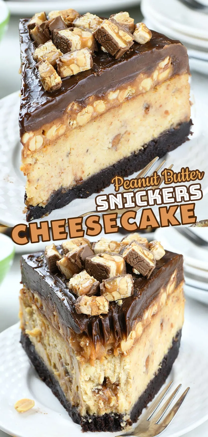 Snickers Peanut Butter Cheesecake