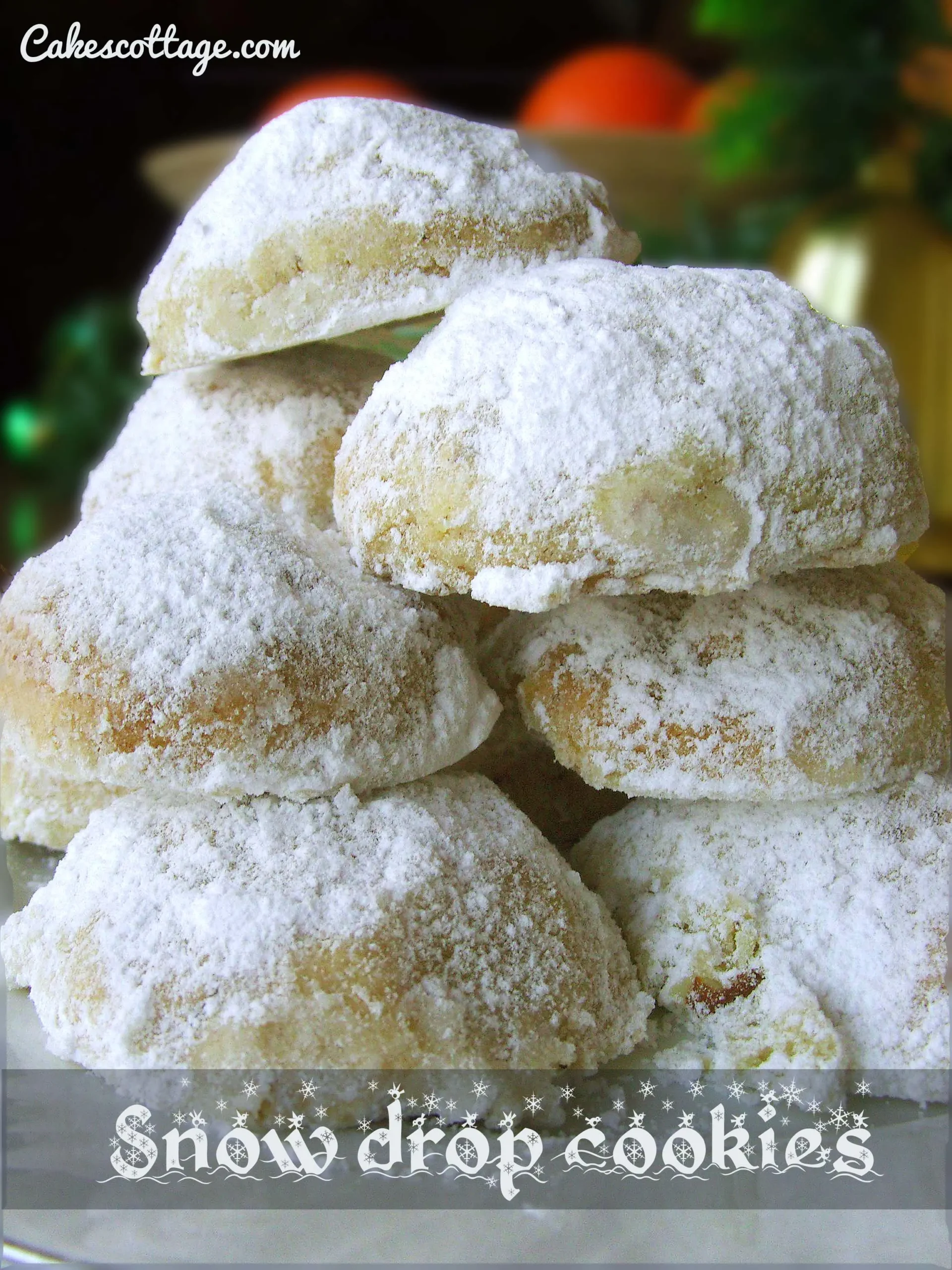 Snow Coconut Drop Cookies