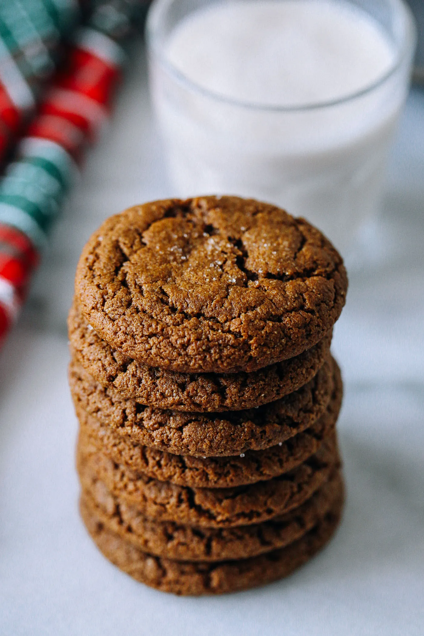 Soft and Chewy Ginger Molasses Cookies