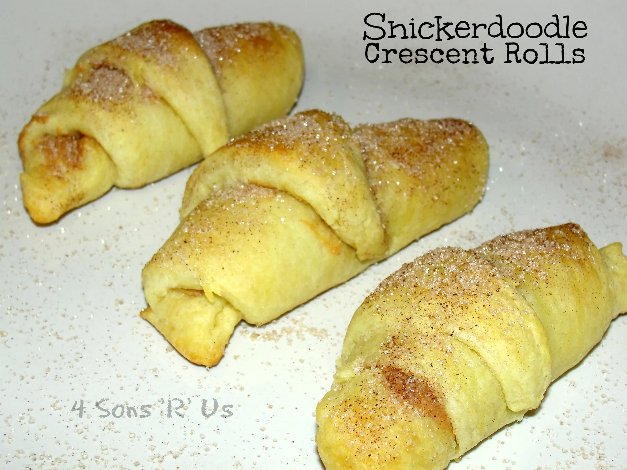 Sous Chef Sunday Snickerdoodle Crescent Rolls