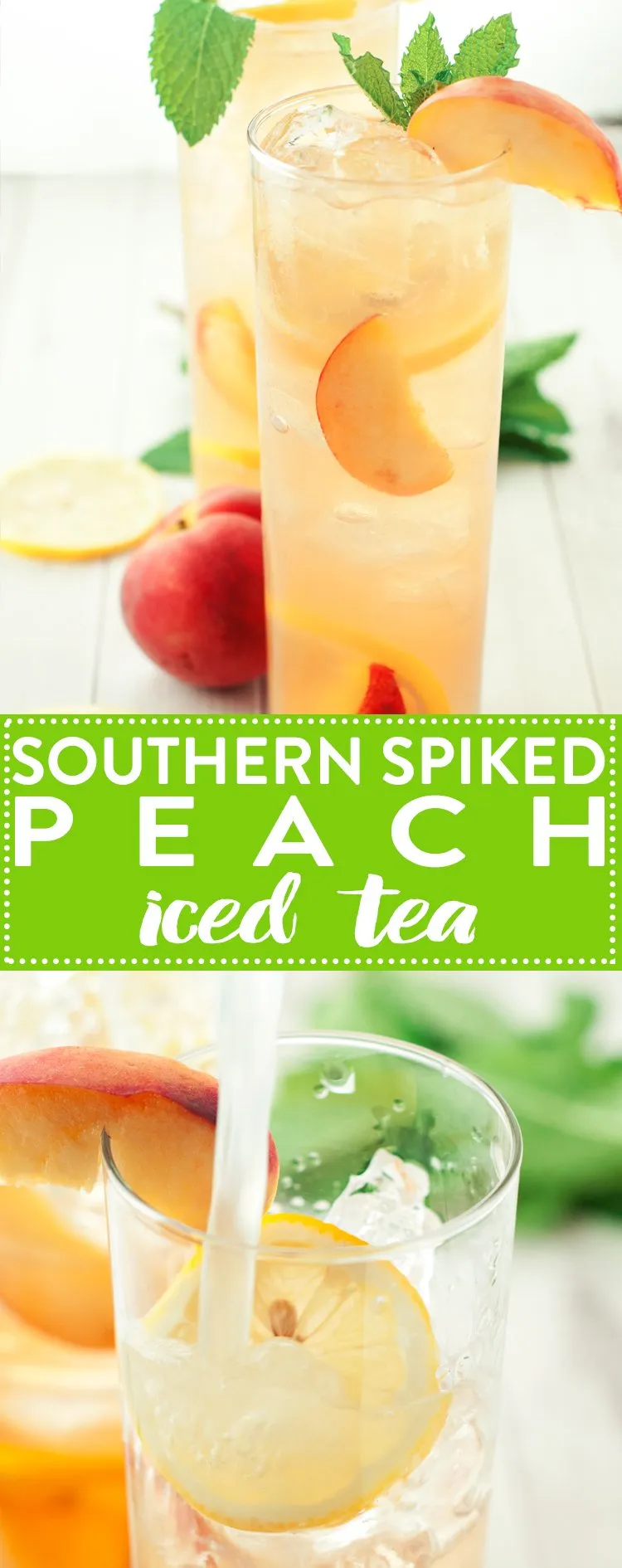 Southern Spiked Peach Iced Tea