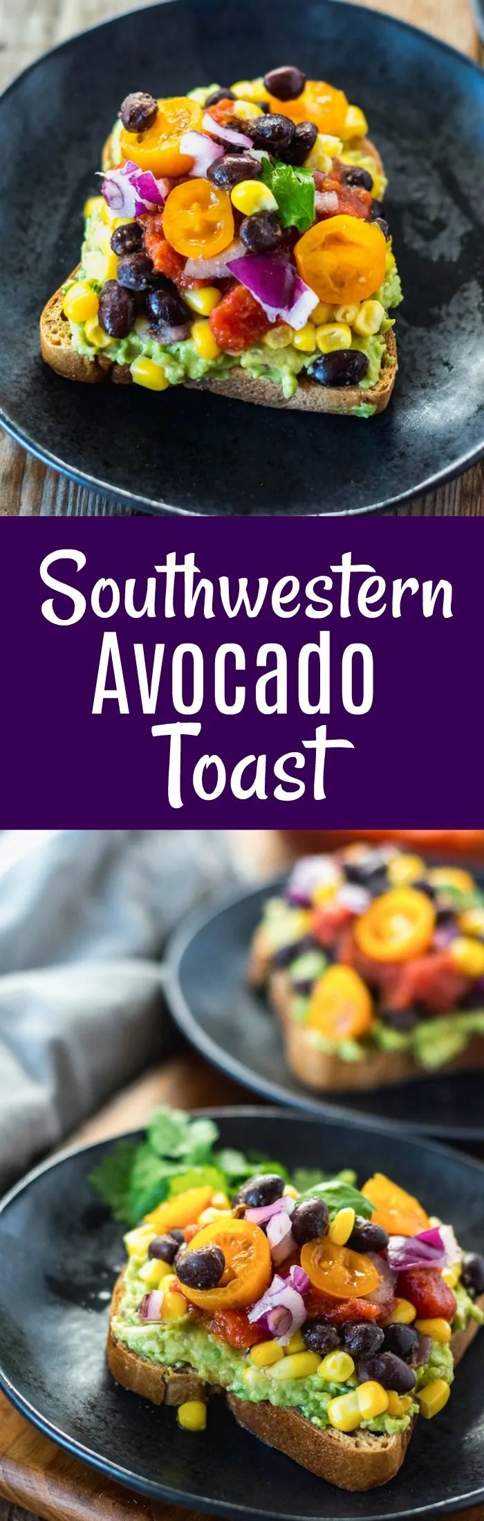 Southwestern Breakfast Avocado Toasts