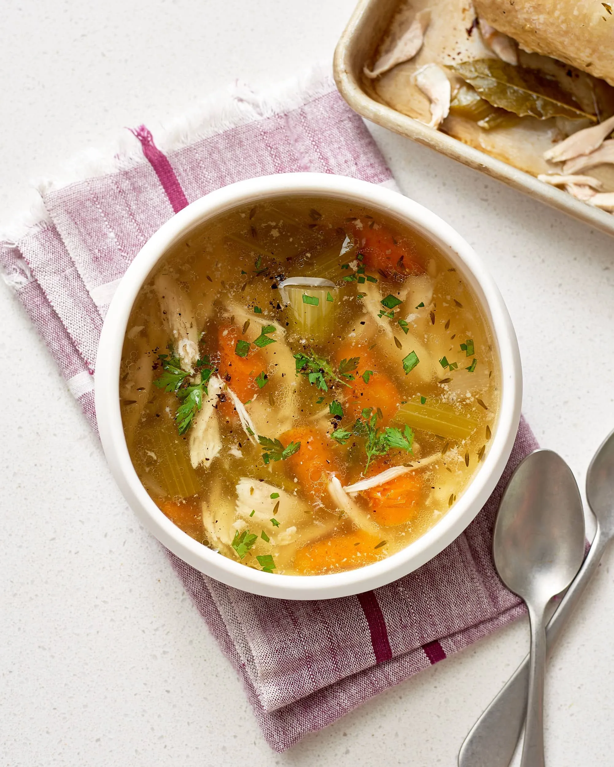 Soy Ginger Soup with Chicken (Slow Cooker)