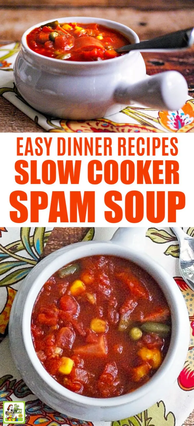 Spam Western Bean Soup